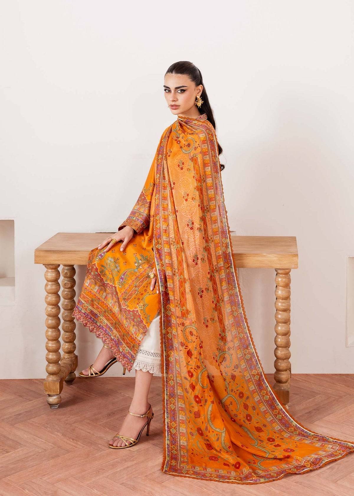 Kanwal Malik | Rosalia Silk Eid 25 | Kira by Maria Faisal - Registered Vendor of : Kanwal Malik - type : Ladies Clothes - 100% original wedding dresses