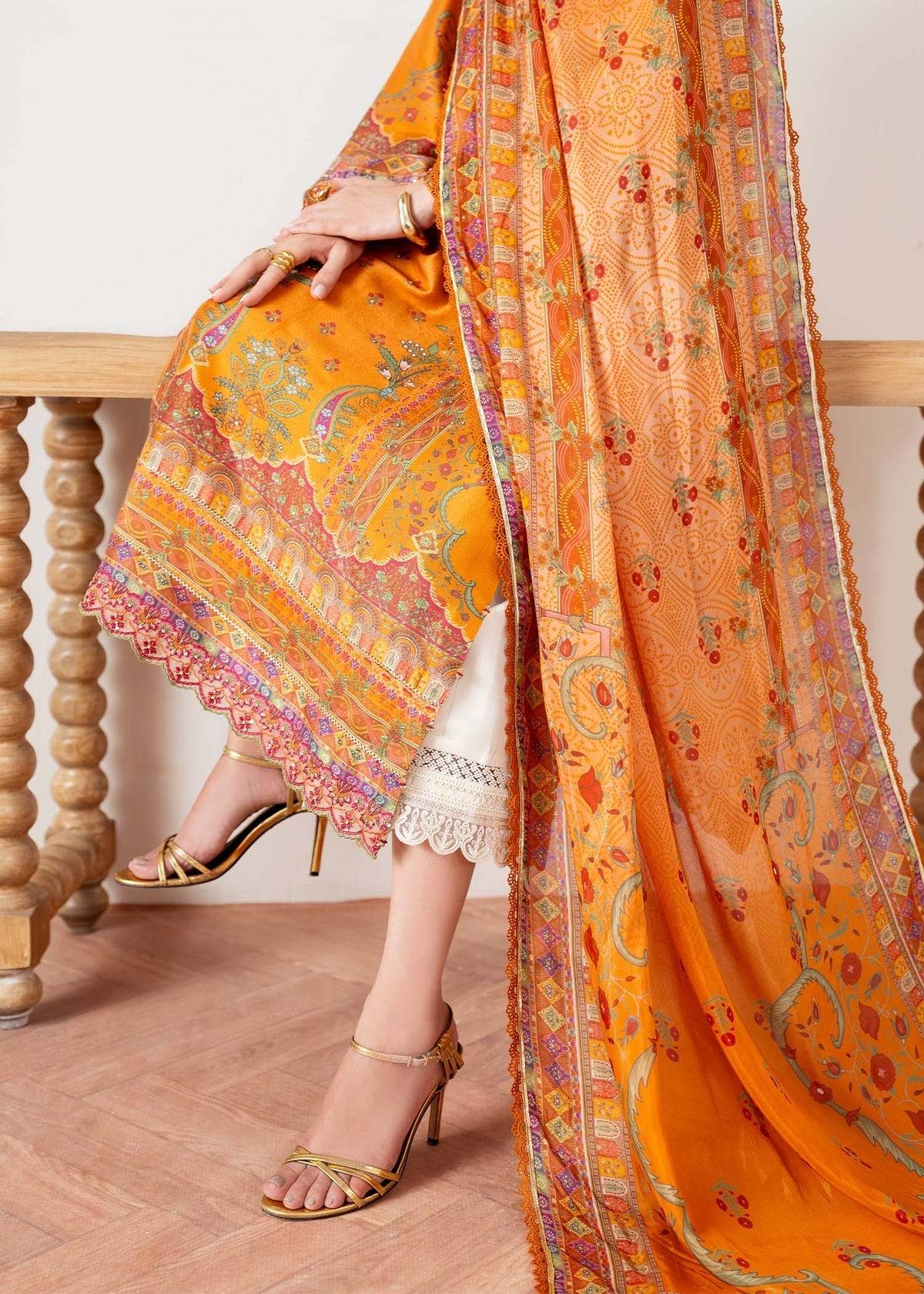 Kanwal Malik | Rosalia Silk Eid 25 | Kira by Maria Faisal - Registered Vendor of : Kanwal Malik - type : Ladies Clothes - 100% original wedding dresses