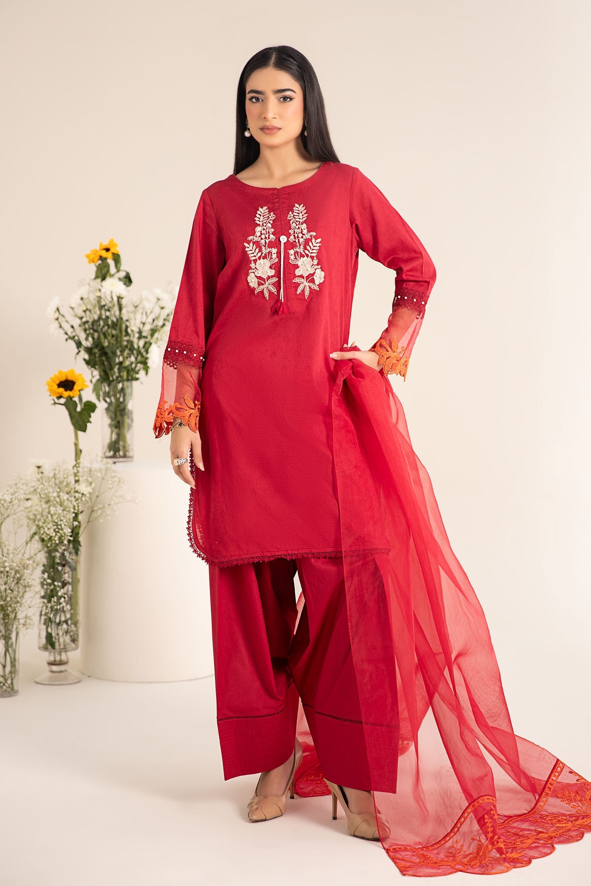 Maria B | Casual Pret 25 | DW-EF25-15 - Ladies Clothes 
