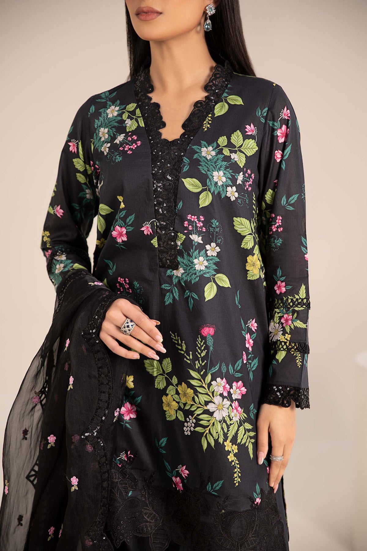 Maria B | Casual Pret 25 | DW-EF25-27 - Ladies Clothes 