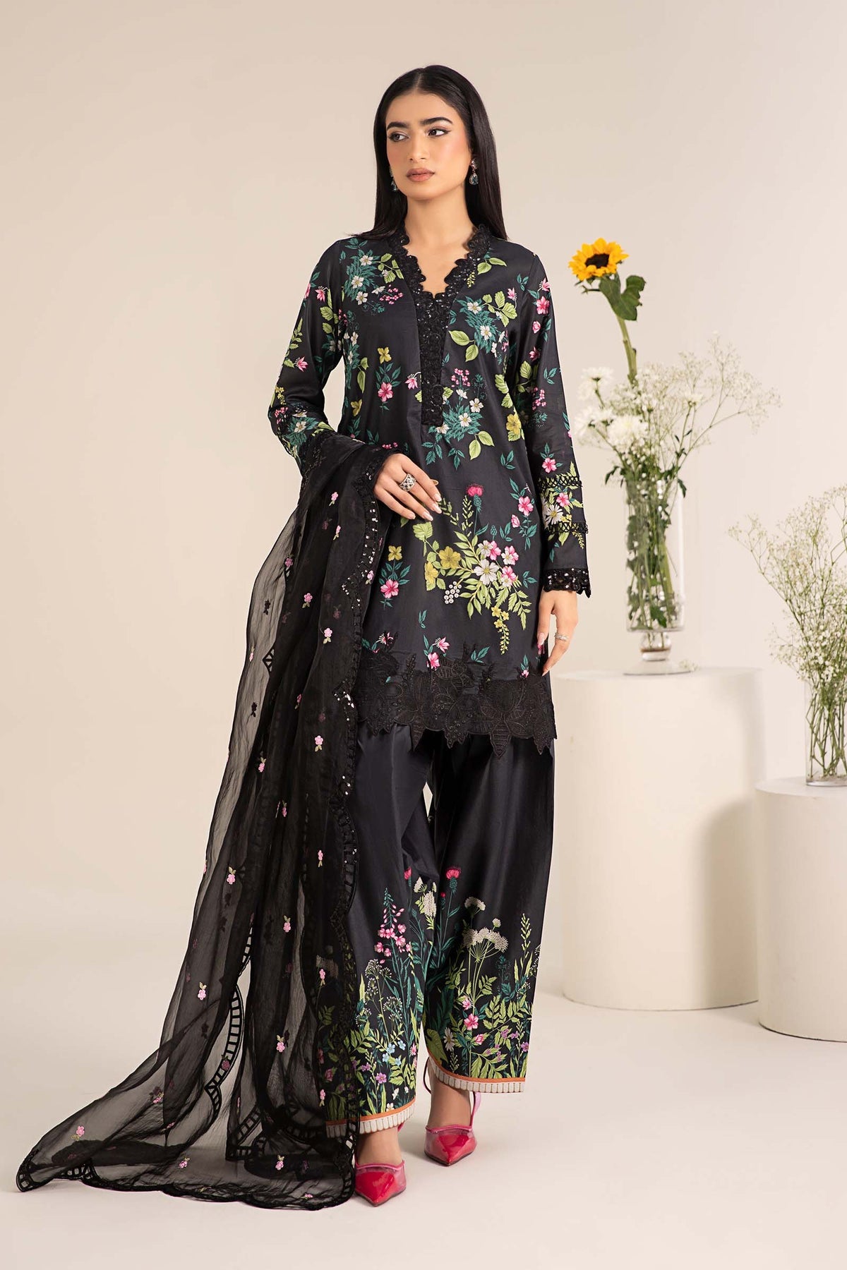 Maria B | Casual Pret 25 | DW-EF25-27 - Ladies Clothes 