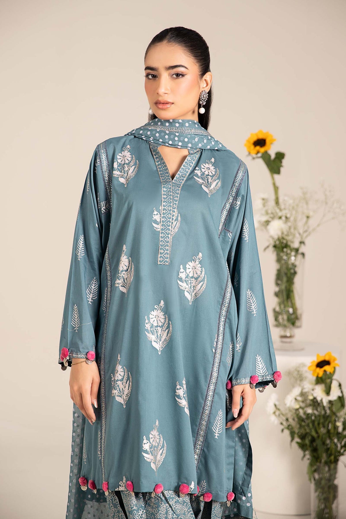 Maria B | Casual Pret 25 | DW-EF25-96 - Ladies Clothes 