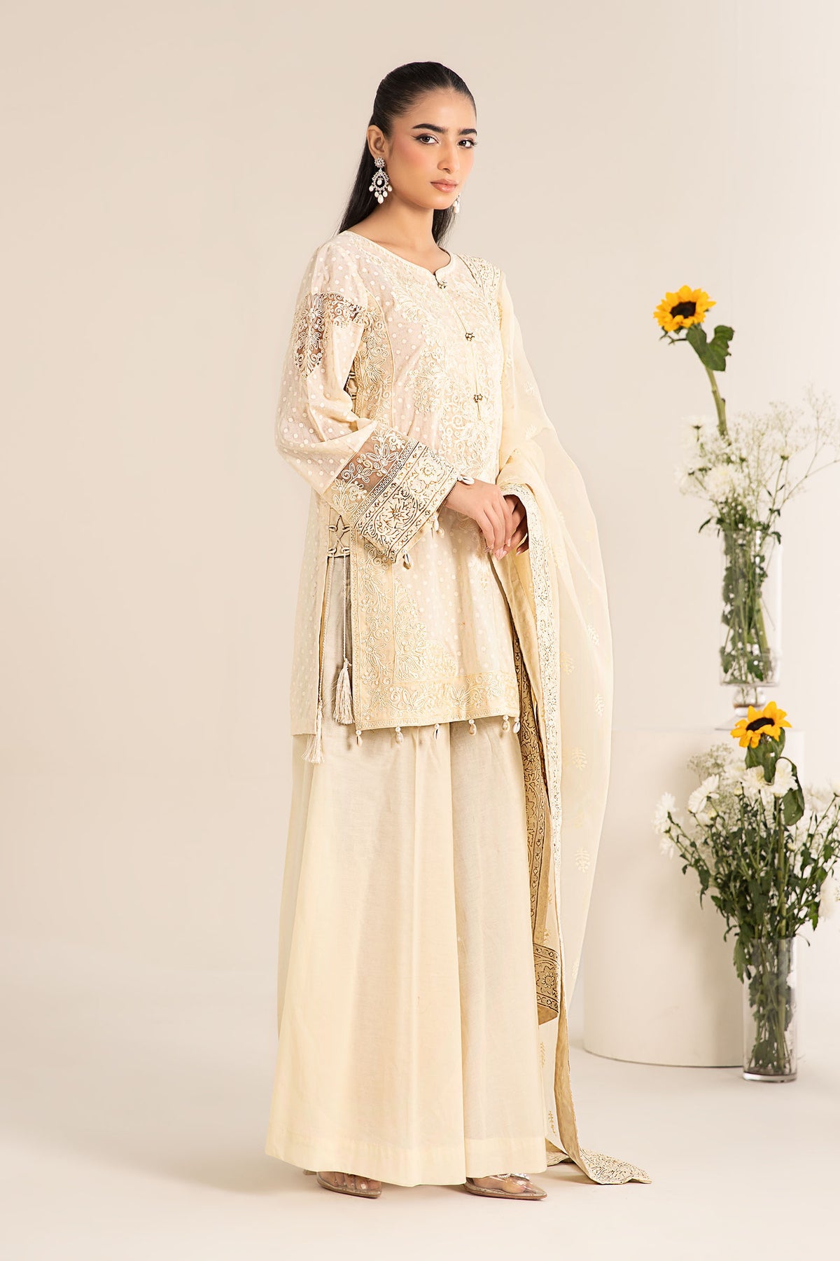Maria B | Casual Pret 25 | DW-EF25-99 - Ladies Clothes 