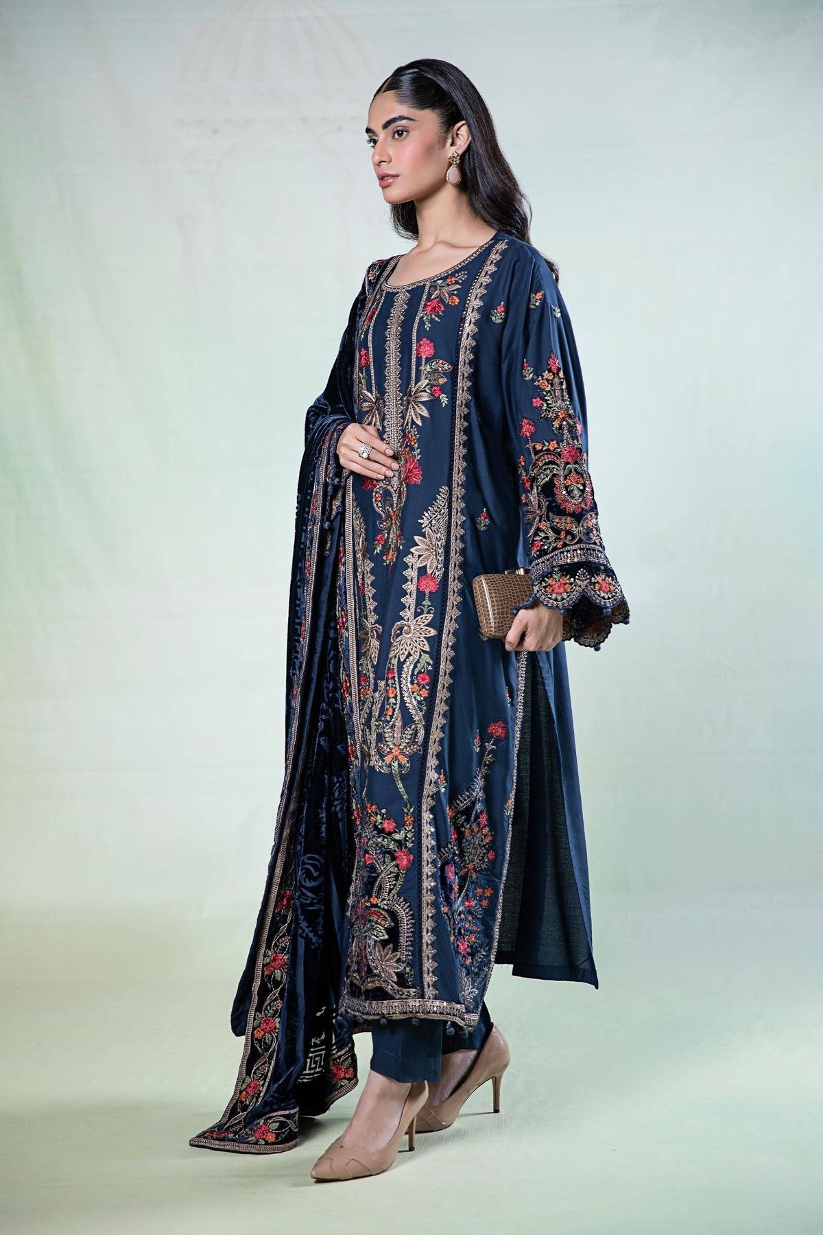 Maira B | Ready to Wear | DW-W24-16 by Maria Faisal - Registered Vendor of : Maria B - type : Wedding Dress - 100% original wedding dresses