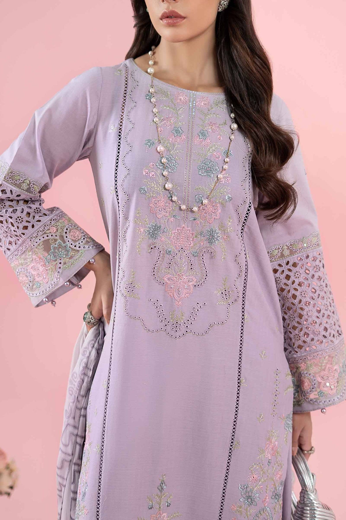 Maria B | Luxury Pret 25 | DW-EA25-05 by Maria Faisal - Registered Vendor of : Maria B - type : Ladies Clothes - 100% original wedding dresses