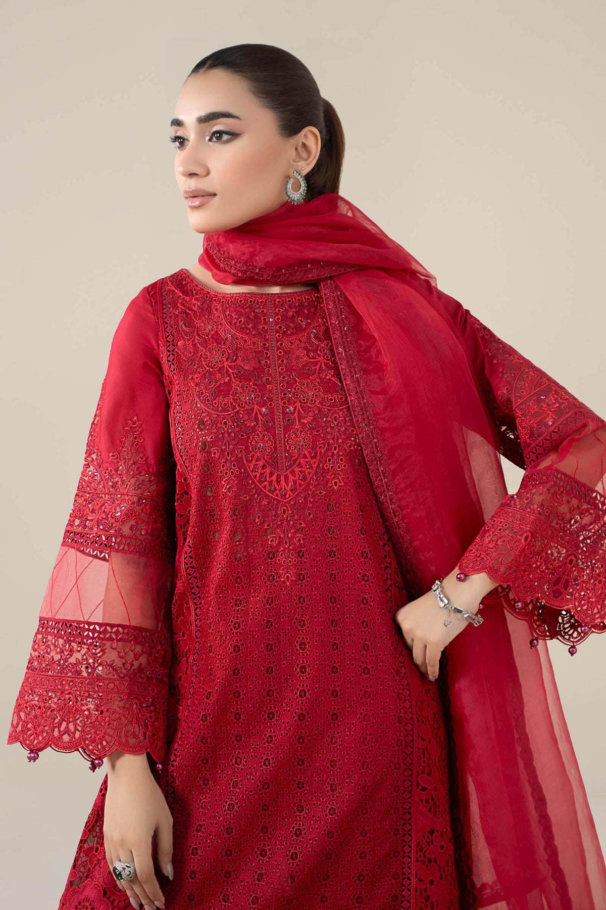 Maria B | Pre Fall 25 | Lawn Suit 16 - Ladies Clothes - Maria Faisal