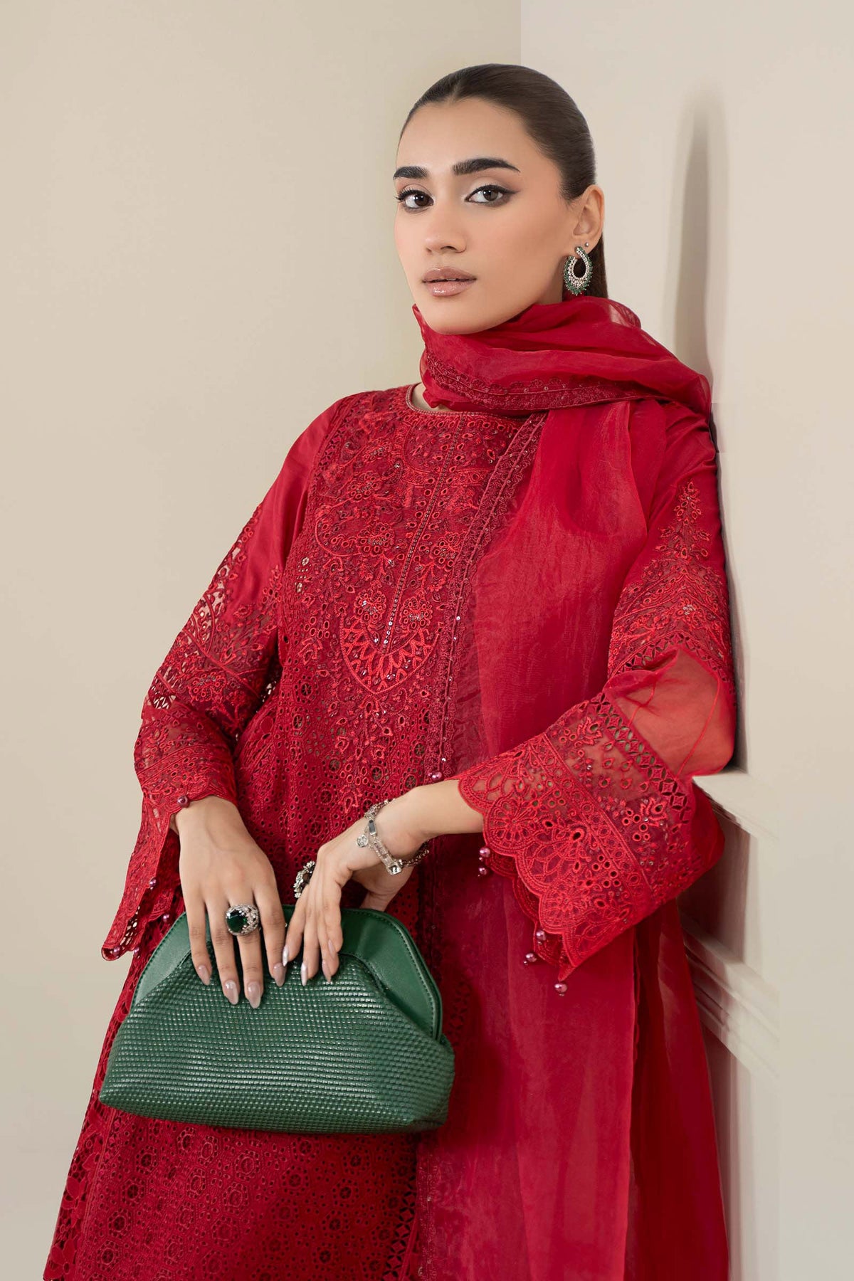 Maria B | Pre Fall 25 | Lawn Suit 16 - Ladies Clothes - Maria Faisal
