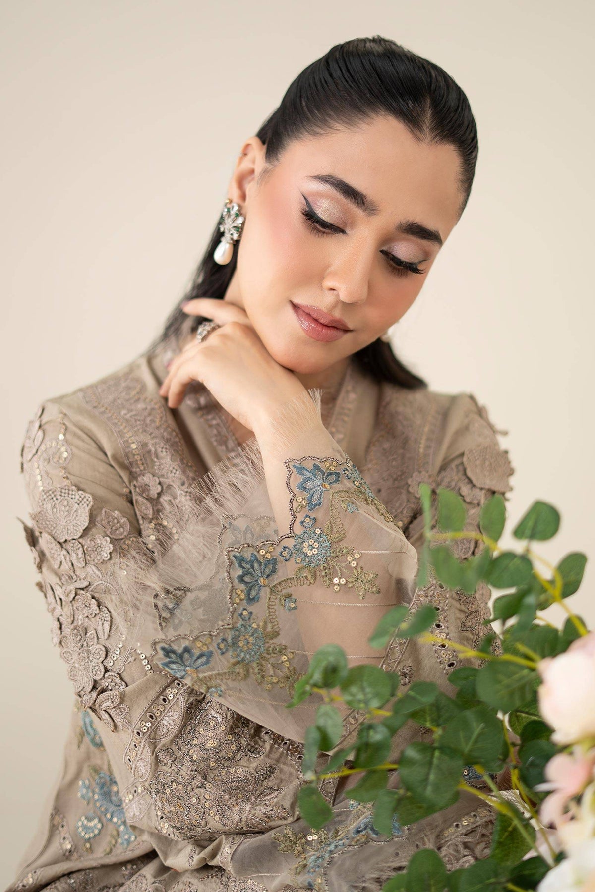 Maria B | Luxury Pret 25 | DW-EA25-16 by Maria Faisal - Registered Vendor of : Maria B - type : Ladies Clothes - 100% original wedding dresses