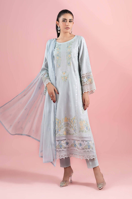Maria B | Luxury Pret 25 | DW-EA25-25 by Maria Faisal - Registered Vendor of : Maria B - type : Ladies Clothes - 100% original wedding dresses