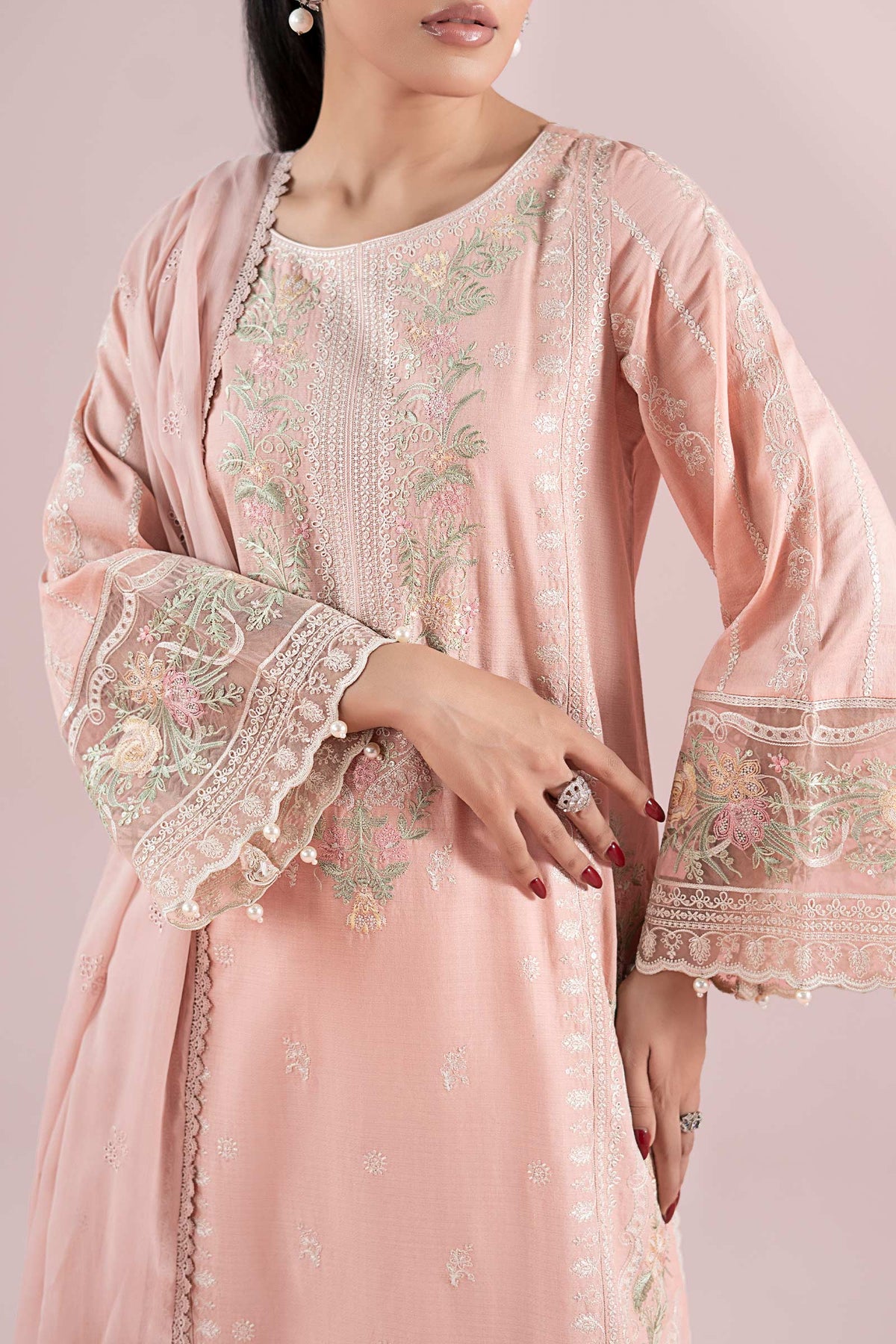 Maria B | Luxury Pret 25 | DW-EA25-25 by Maria Faisal - Registered Vendor of : Maria B - type : Ladies Clothes - 100% original wedding dresses