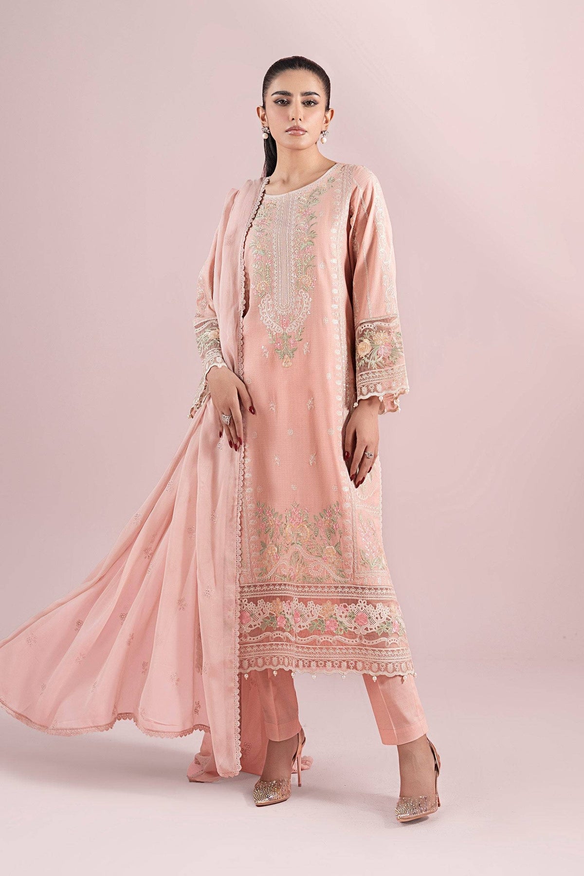 Maria B | Luxury Pret 25 | DW-EA25-25 by Maria Faisal - Registered Vendor of : Maria B - type : Ladies Clothes - 100% original wedding dresses
