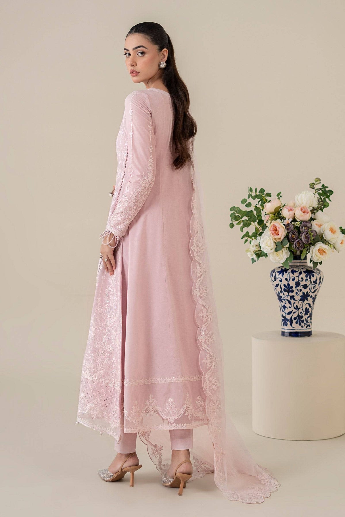 Maria B | Luxury Pret 25 | DW-EA25-39 by Maria Faisal - Registered Vendor of : Maria B - type : Ladies Clothes - 100% original wedding dresses