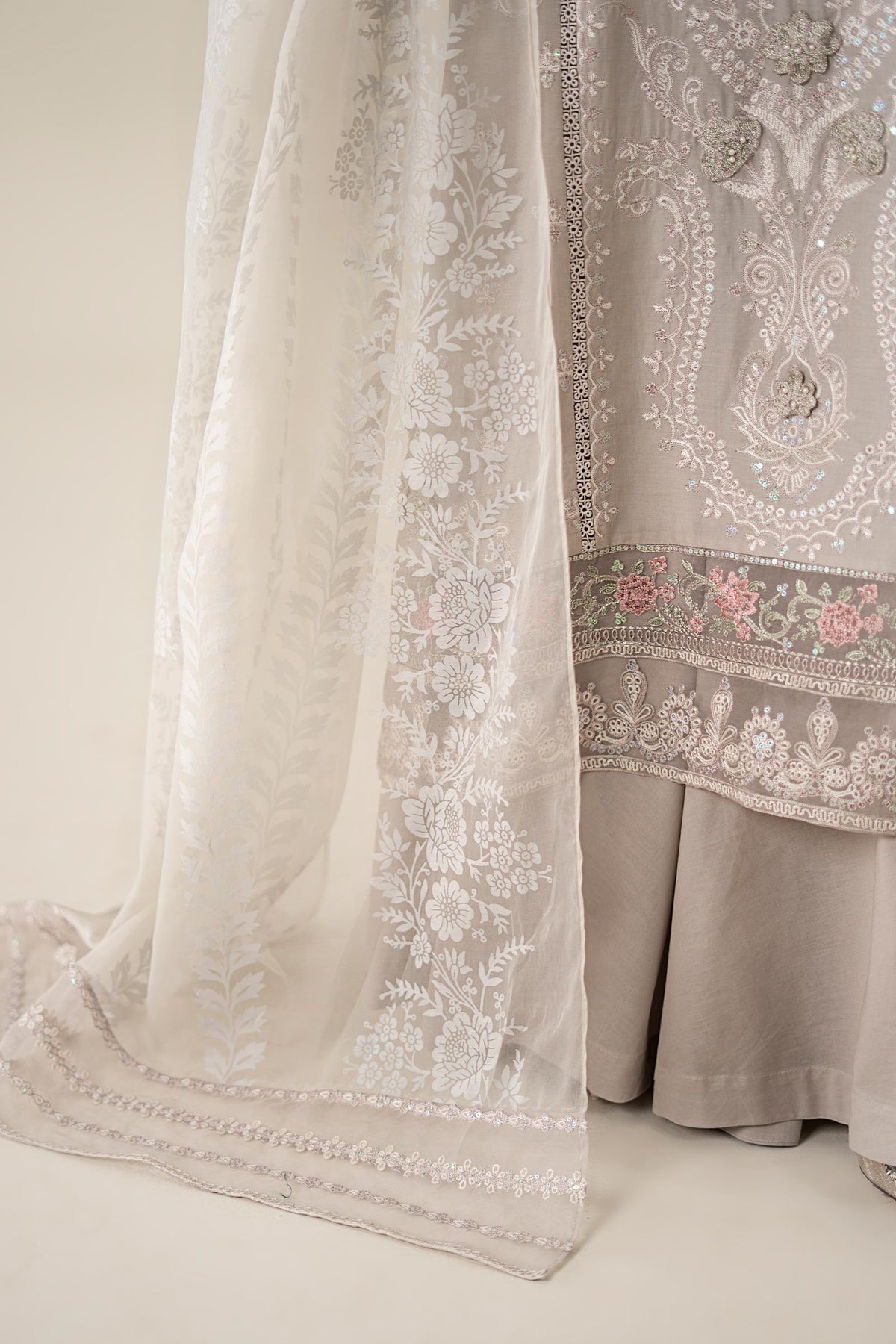Maria B | Luxury Pret 25 | DW-EA25-57 by Maria Faisal - Registered Vendor of : Maria B - type : Ladies Clothes - 100% original wedding dresses