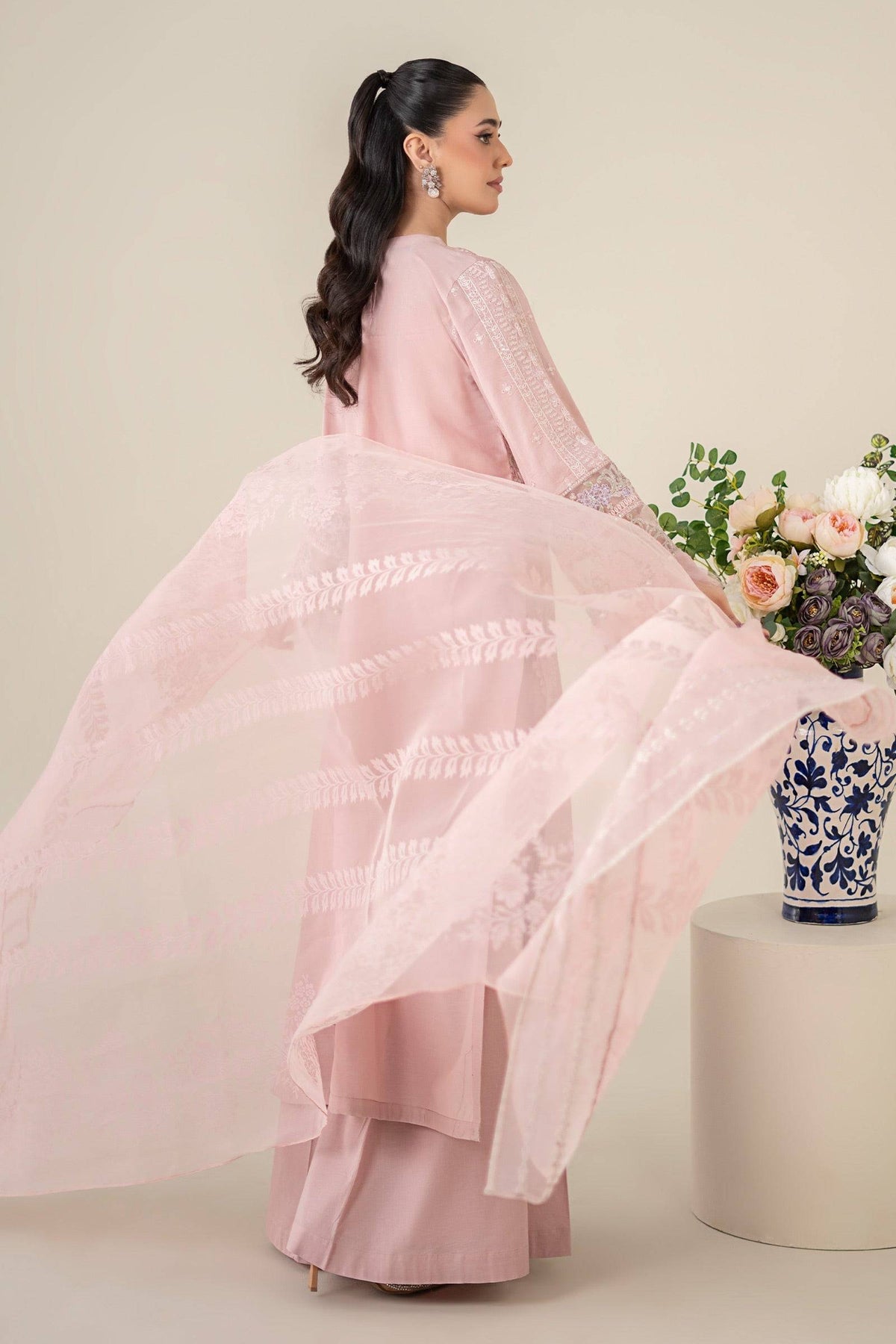 Maria B | Luxury Pret 25 | DW-EA25-57 by Maria Faisal - Registered Vendor of : Maria B - type : Ladies Clothes - 100% original wedding dresses
