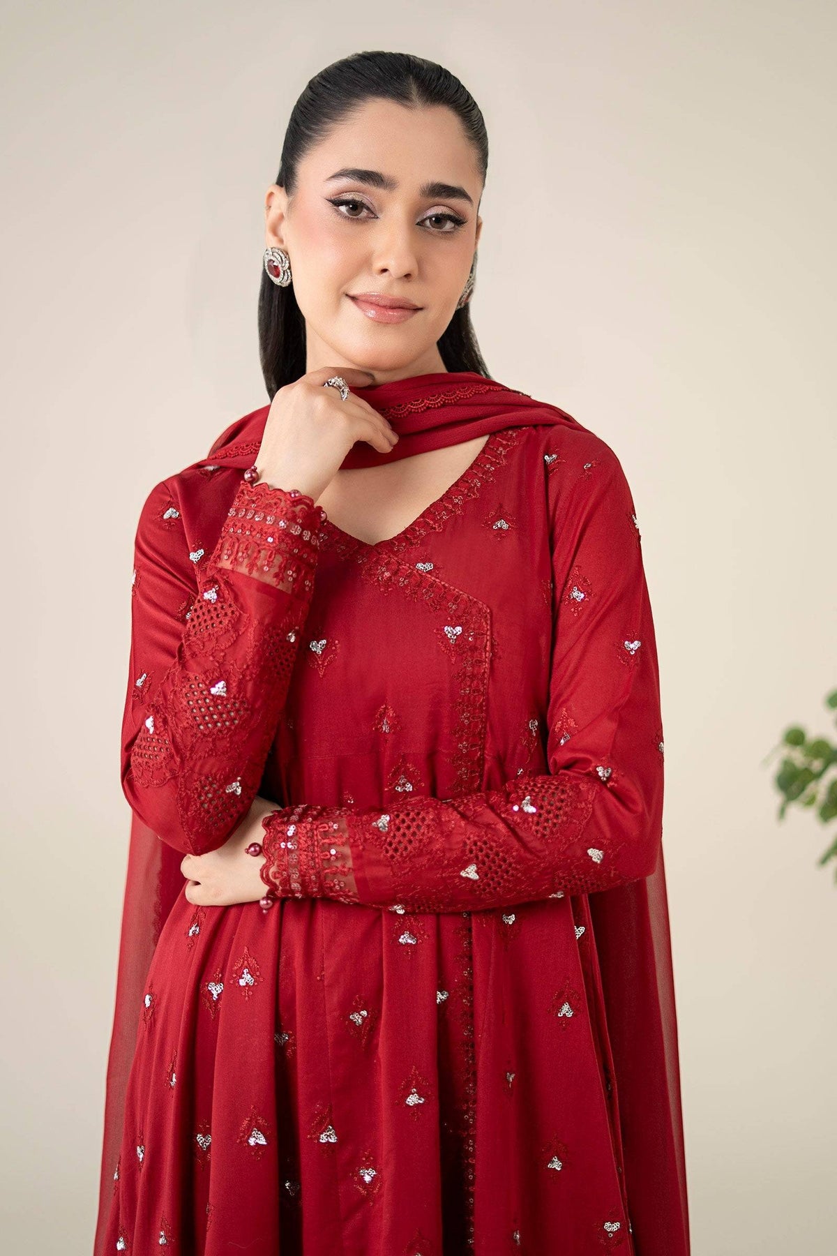Maria B | Luxury Pret 25 | DW-EA25-61 by Maria Faisal - Registered Vendor of : Maria B - type : Ladies Clothes - 100% original wedding dresses