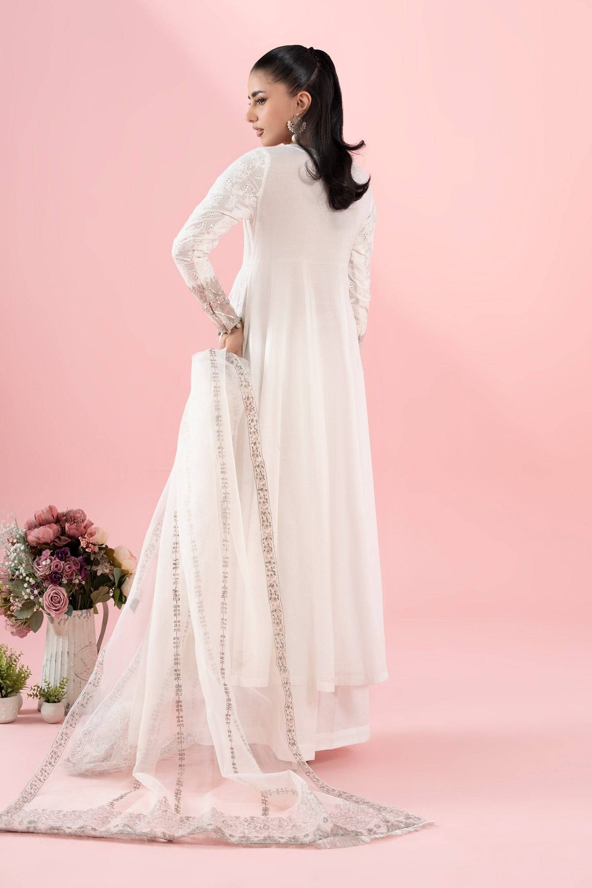 Maria B | Luxury Pret 25 | DW-EA25-65 by Maria Faisal - Registered Vendor of : Maria B - type : Ladies Clothes - 100% original wedding dresses