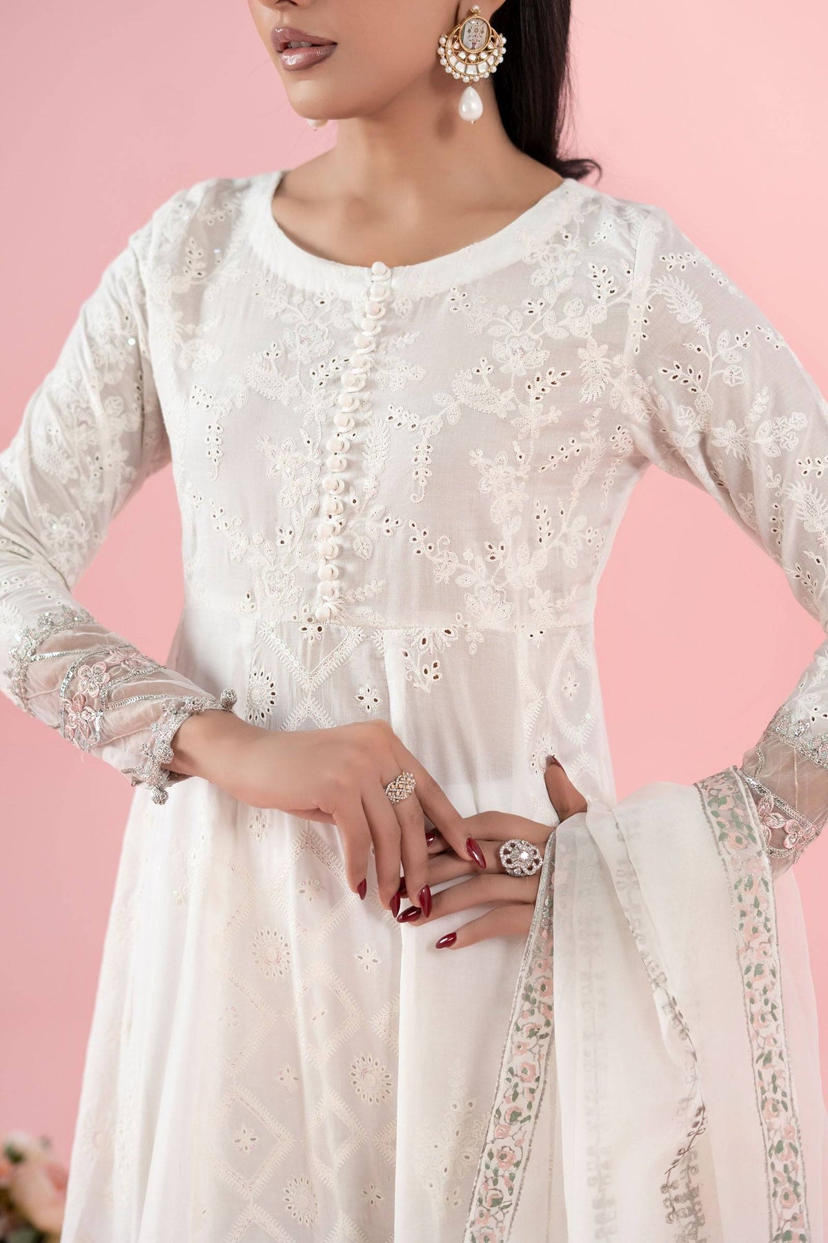 Maria B | Luxury Pret 25 | DW-EA25-65 by Maria Faisal - Registered Vendor of : Maria B - type : Ladies Clothes - 100% original wedding dresses