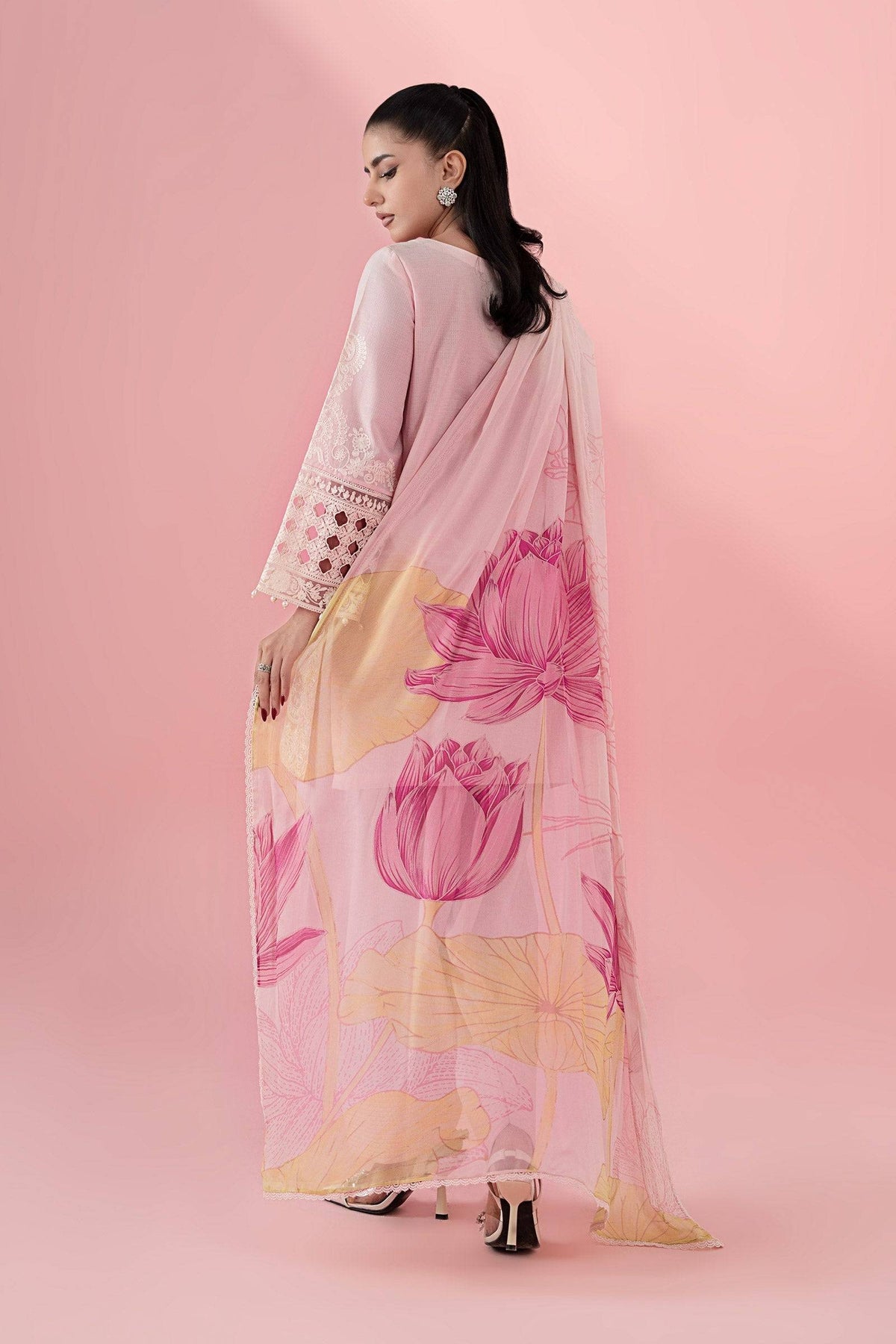 Maria B | Luxury Pret 25 | DW-EA25-66 by Maria Faisal - Registered Vendor of : Maria B - type : Ladies Clothes - 100% original wedding dresses
