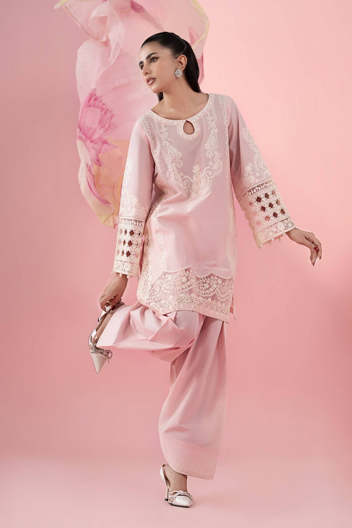 Maria B | Luxury Pret 25 | DW-EA25-66 by Maria Faisal - Registered Vendor of : Maria B - type : Ladies Clothes - 100% original wedding dresses