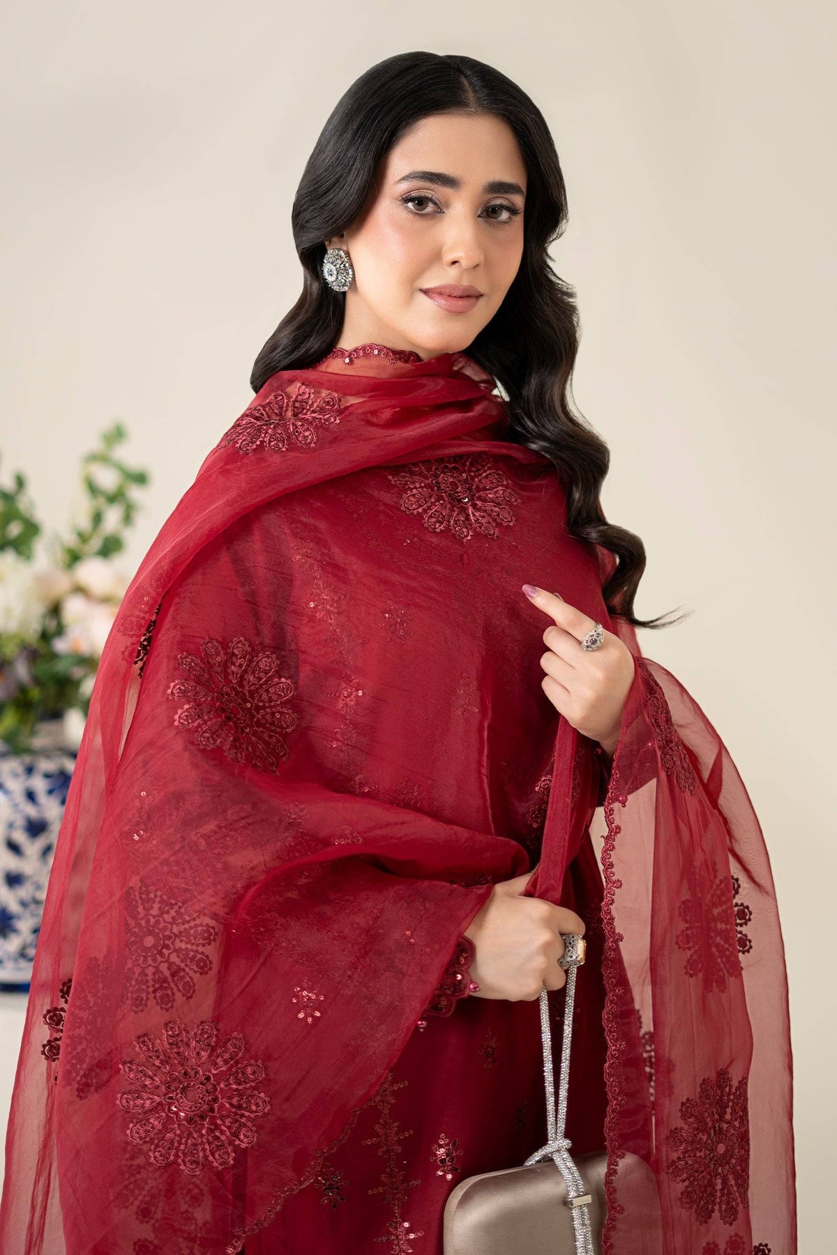 Maria B | Luxury Pret 25 | DW-EA25-68 by Maria Faisal - Registered Vendor of : Maria B - type : Ladies Clothes - 100% original wedding dresses