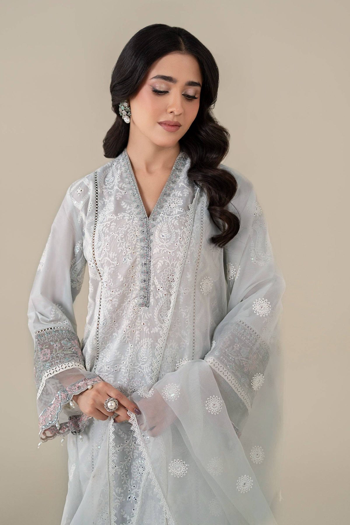 Maria B | Luxury Pret 25 | DW-EA25-86 by Maria Faisal - Registered Vendor of : Maria B - type : Ladies Clothes - 100% original wedding dresses