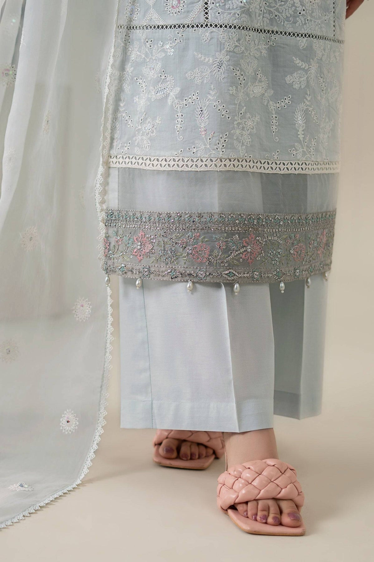 Maria B | Luxury Pret 25 | DW-EA25-86 by Maria Faisal - Registered Vendor of : Maria B - type : Ladies Clothes - 100% original wedding dresses