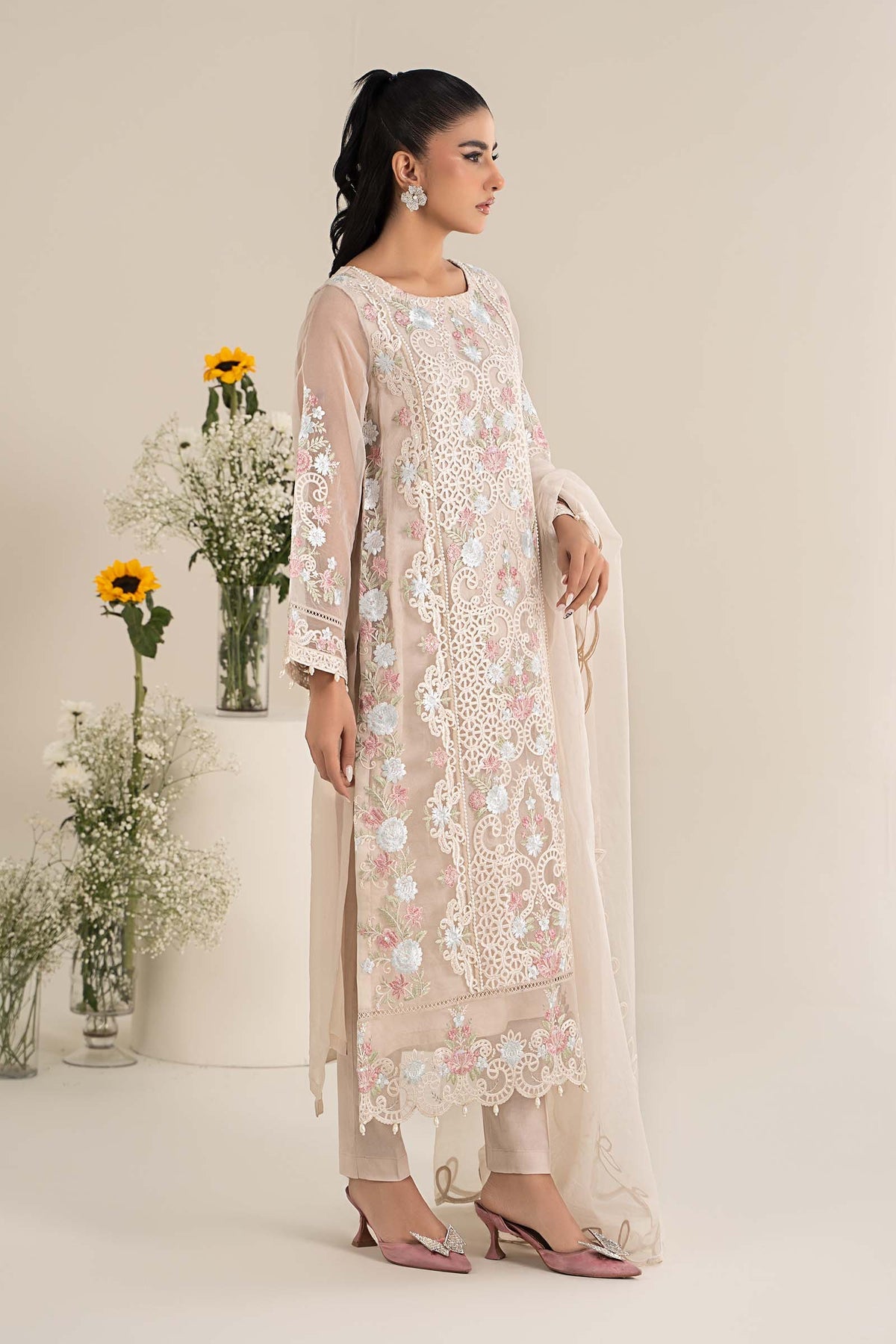 Maria B | Casual Pret 25 | DW-EF25-02 - Ladies Clothes 