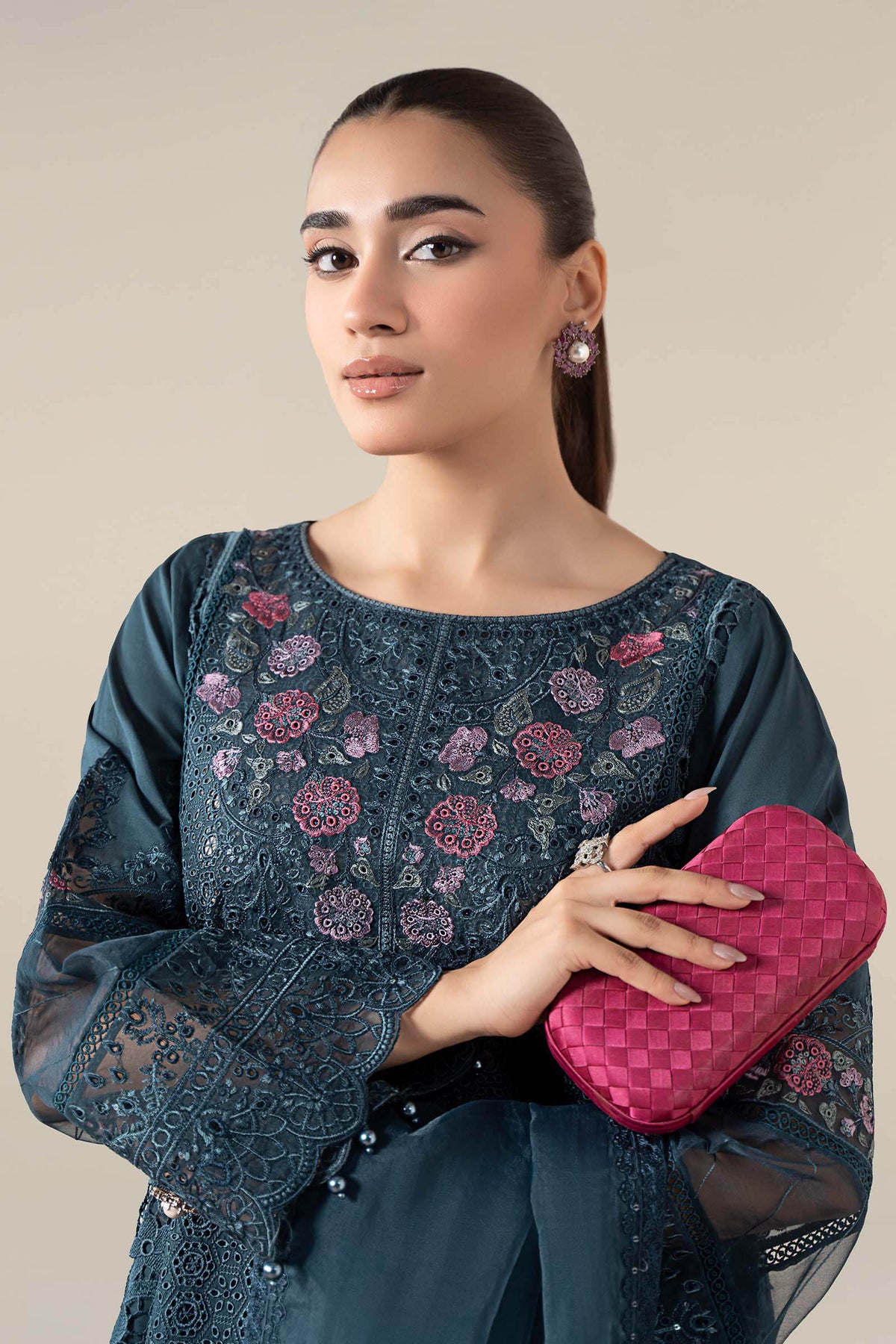 Maria B | Pre Fall 25 | Lawn Suit 16 - Ladies Clothes - Maria Faisal