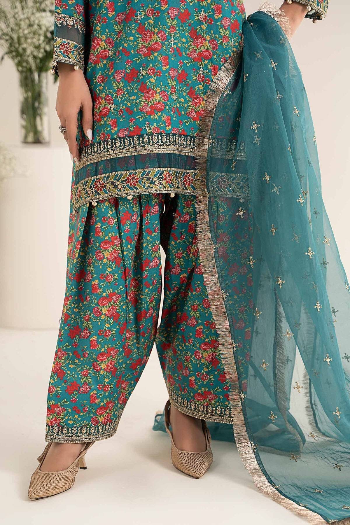 Maria B | Formal Wears | DW-EF25-09 by Maria Faisal - Registered Vendor of : Maria B - type : Ladies Clothes - 100% original wedding dresses