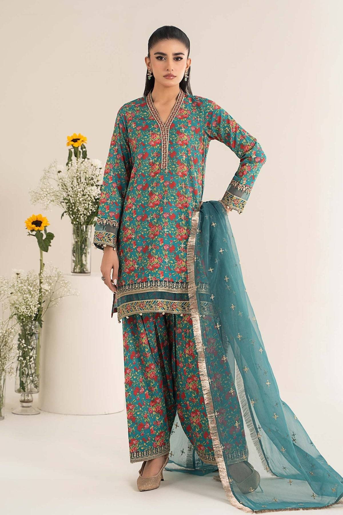 Maria B | Formal Wears | DW-EF25-09 by Maria Faisal - Registered Vendor of : Maria B - type : Ladies Clothes - 100% original wedding dresses