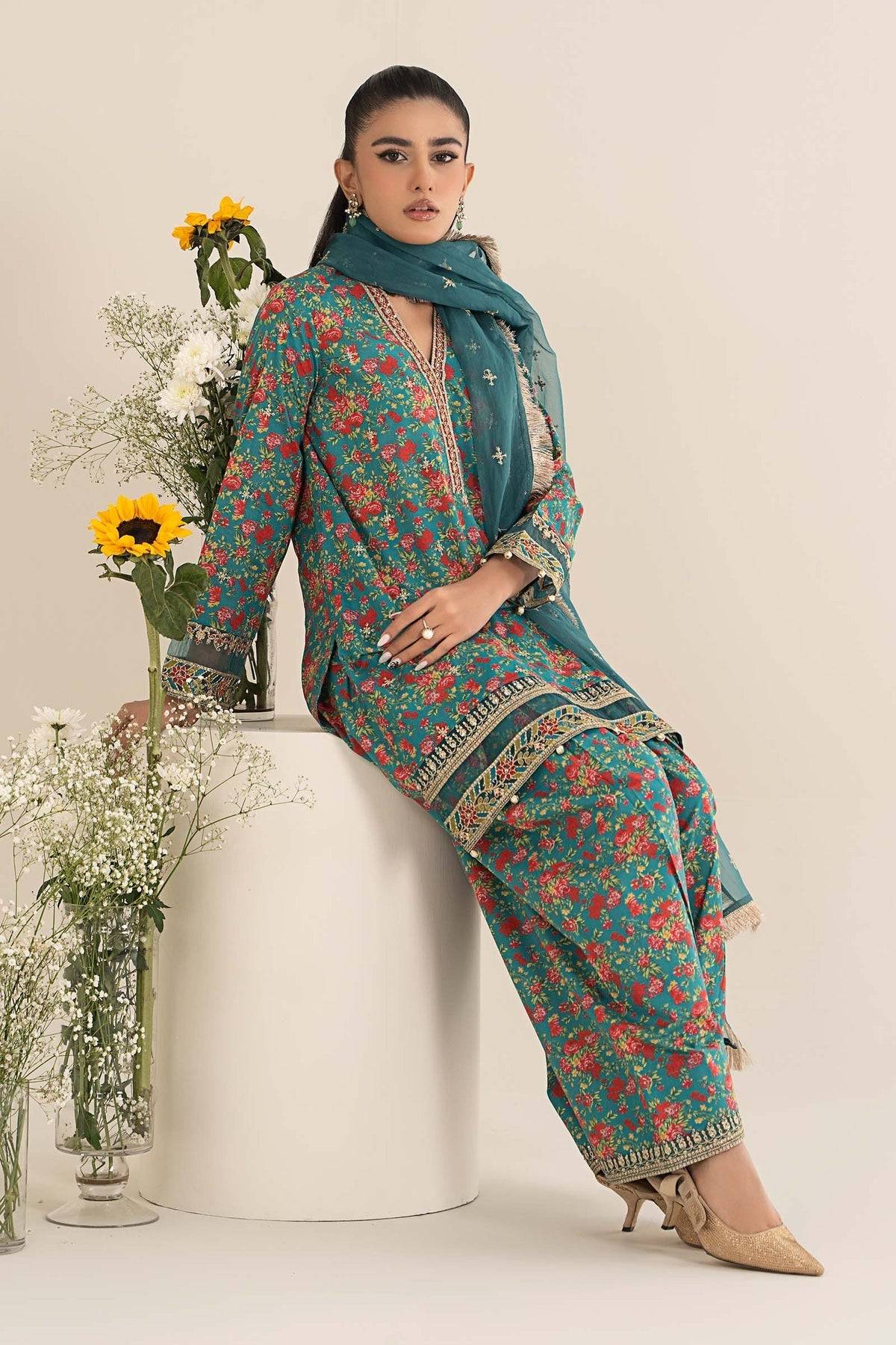 Maria B | Formal Wears | DW-EF25-09 by Maria Faisal - Registered Vendor of : Maria B - type : Ladies Clothes - 100% original wedding dresses