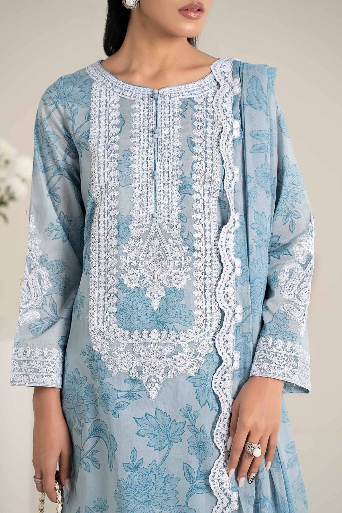Maria B | Formal Wears | DW-EF25-124 by Maria Faisal - Registered Vendor of : Maria B - type : Ladies Clothes - 100% original wedding dresses