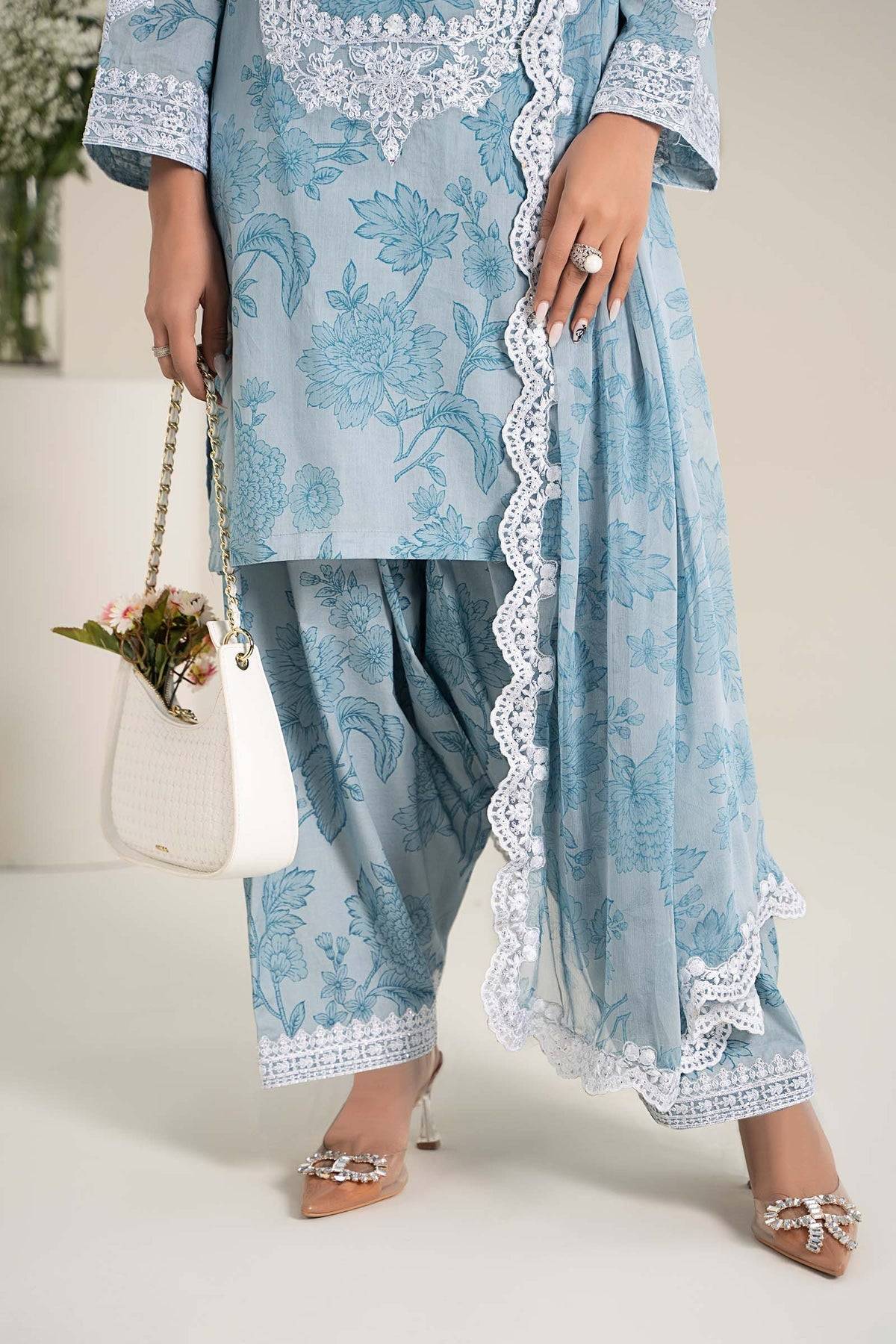 Maria B | Formal Wears | DW-EF25-124 by Maria Faisal - Registered Vendor of : Maria B - type : Ladies Clothes - 100% original wedding dresses