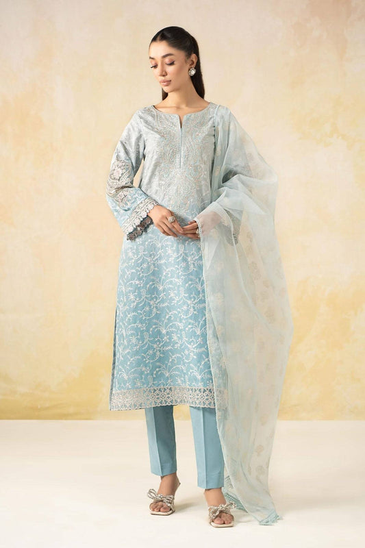 Maria B | Formal Wears | DW-EF25-13 by Maria Faisal - Registered Vendor of : Maria B - type : Ladies Clothes - 100% original wedding dresses