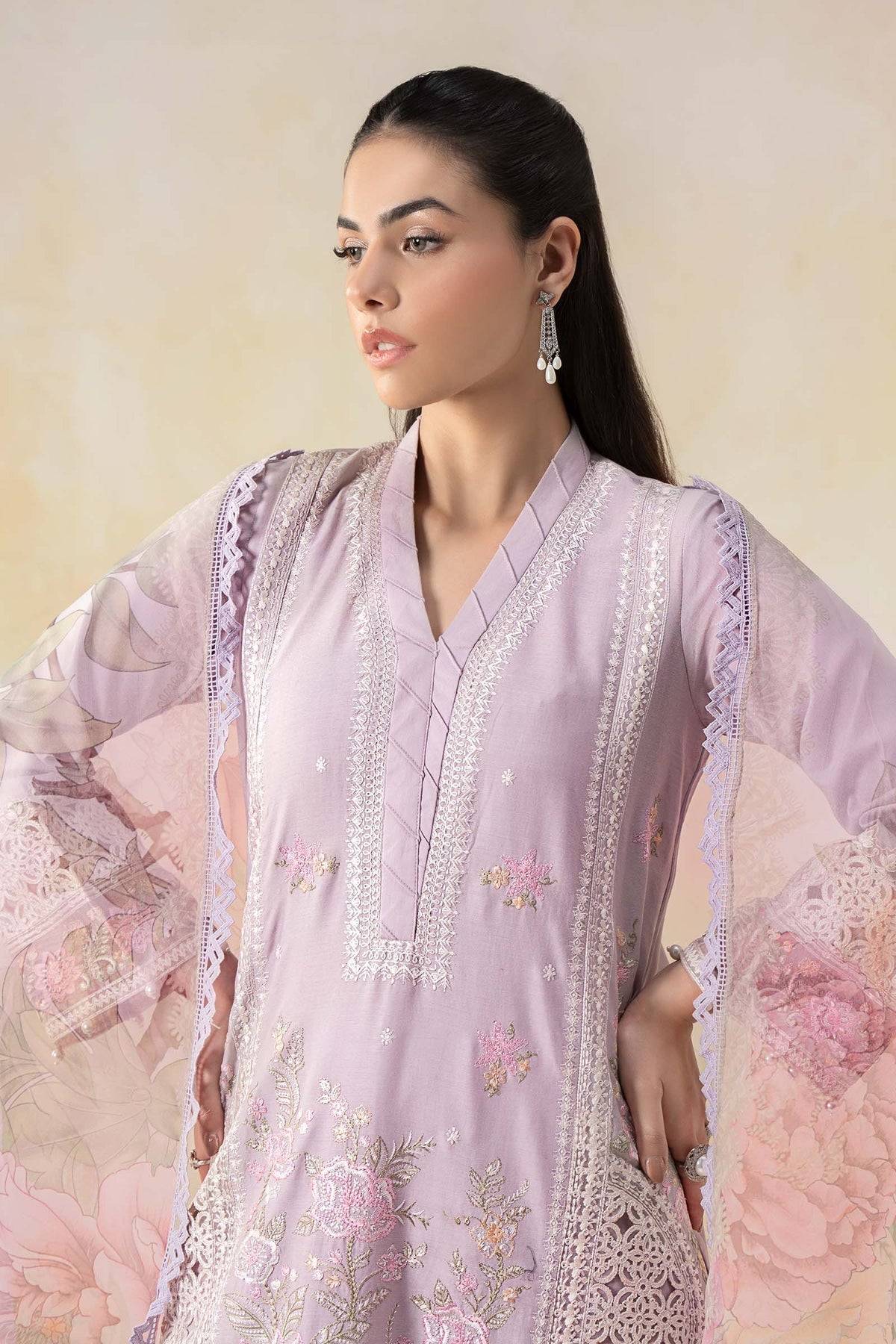 Maria B | Formal Wears | DW-EF25-151 by Maria Faisal - Registered Vendor of : Maria B - type : Ladies Clothes - 100% original wedding dresses