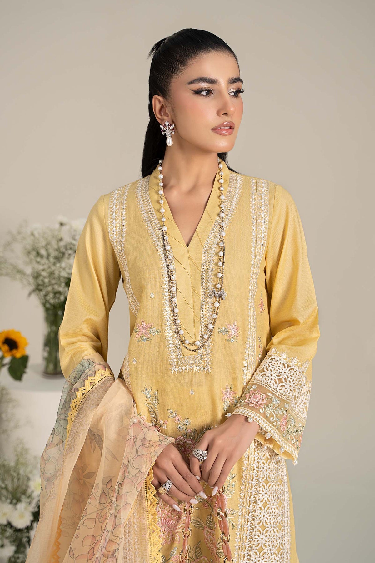 Maria B | Casual Pret 25 | DW-EF25-151 - Ladies Clothes 