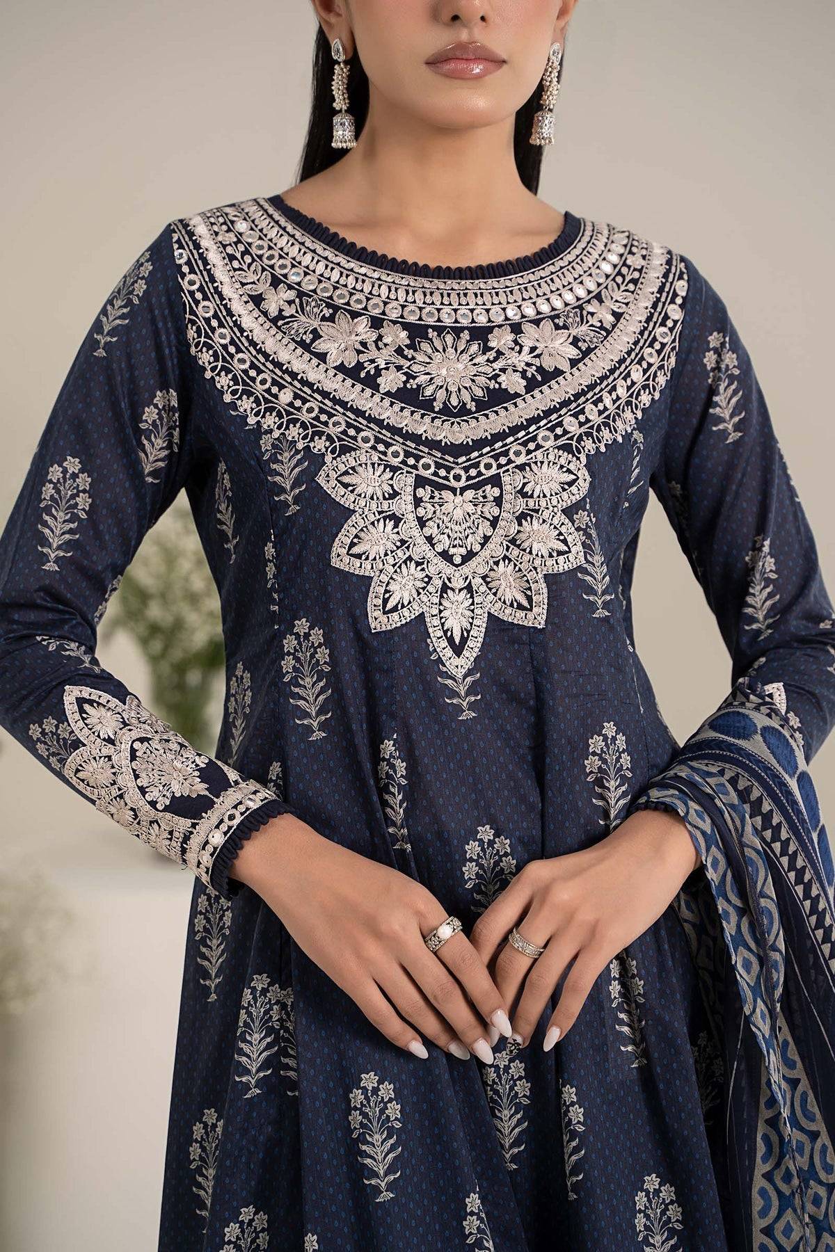 Maria B | Formal Wears | DW-EF25-22 by Maria Faisal - Registered Vendor of : Maria B - type : Ladies Clothes - 100% original wedding dresses