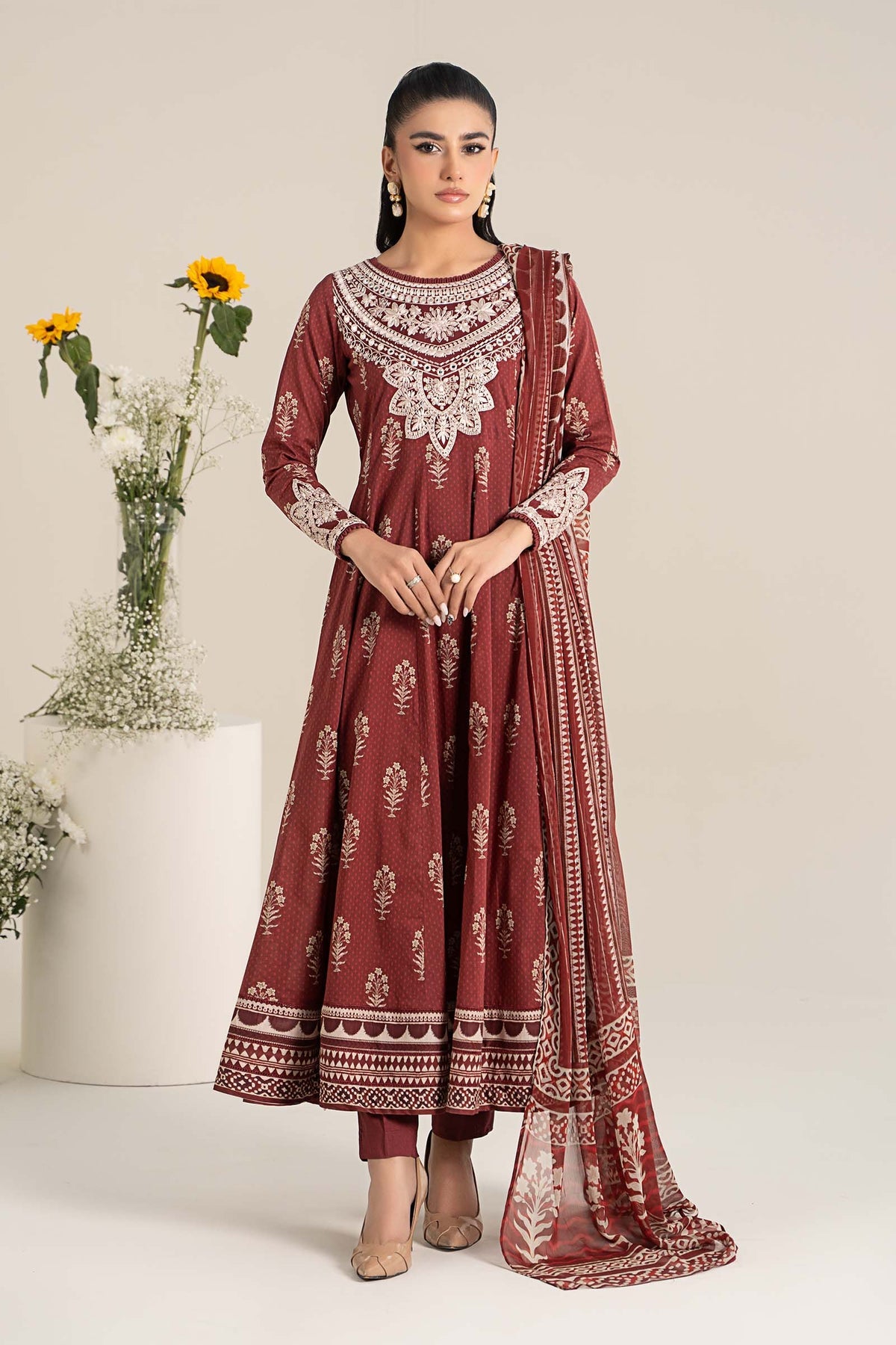 Maria B | Casual Pret 25 | DW-EF25-22 - Ladies Clothes 