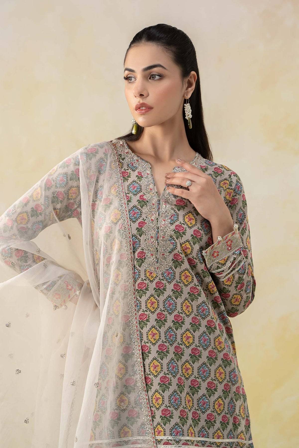Maria B | Formal Wears | DW-EF25-25 by Maria Faisal - Registered Vendor of : Maria B - type : Ladies Clothes - 100% original wedding dresses