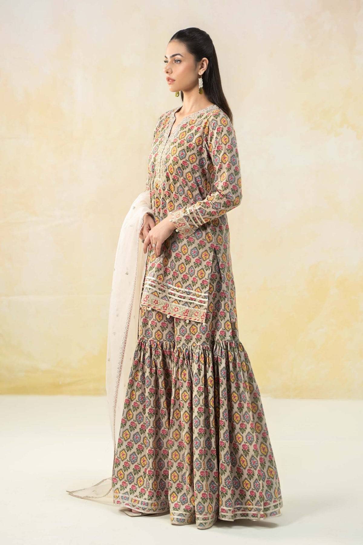 Maria B | Formal Wears | DW-EF25-25 by Maria Faisal - Registered Vendor of : Maria B - type : Ladies Clothes - 100% original wedding dresses