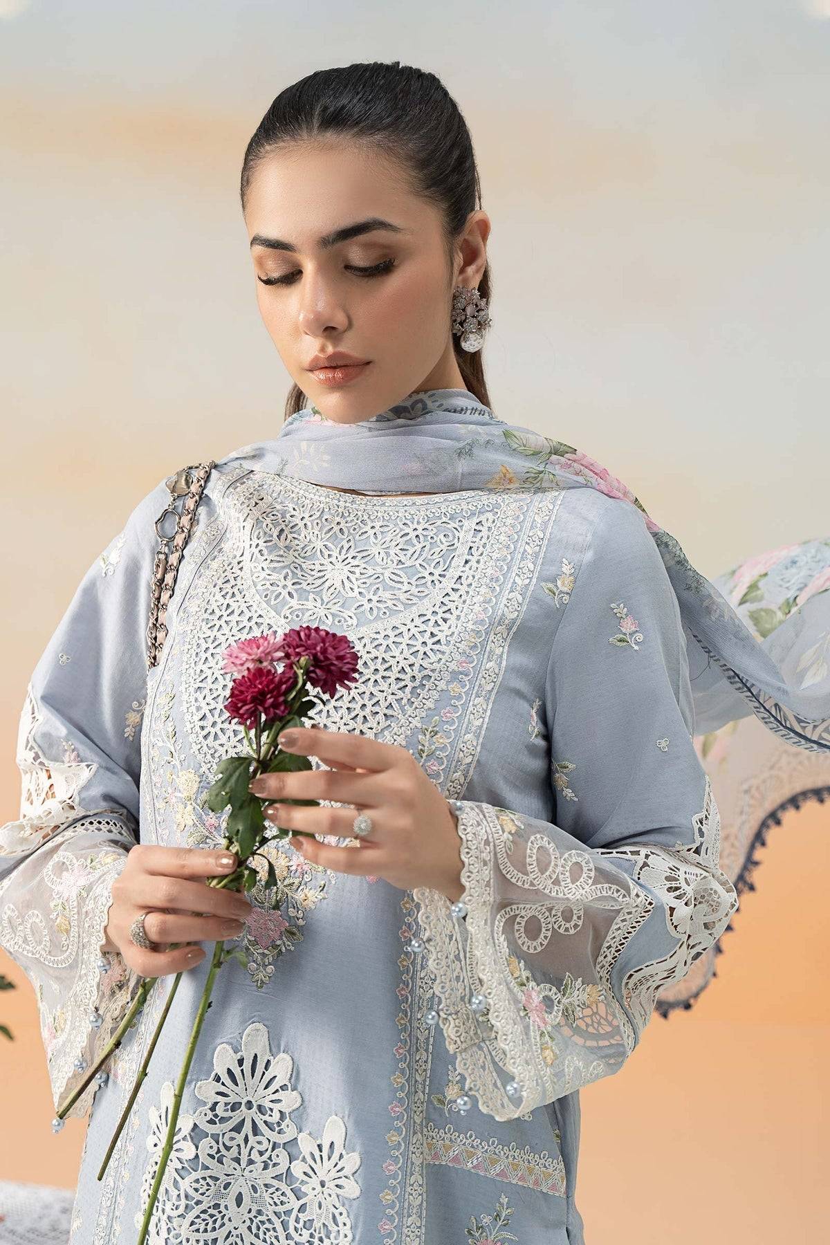 Maria B | Formal Wears | DW-EF25-35 by Maria Faisal - Registered Vendor of : Maria B - type : Ladies Clothes - 100% original wedding dresses