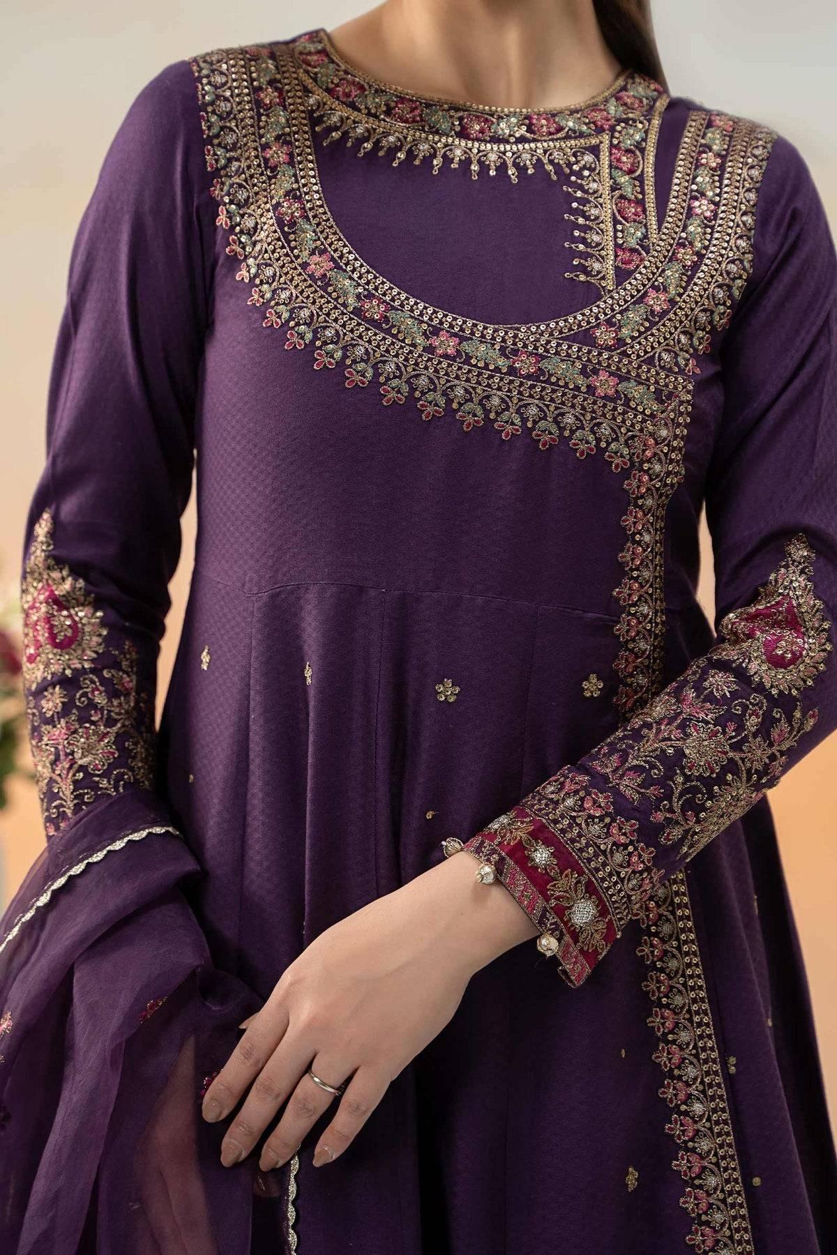 Maria B | Formal Wears | DW-EF25-40 by Maria Faisal - Registered Vendor of : Maria B - type : Ladies Clothes - 100% original wedding dresses