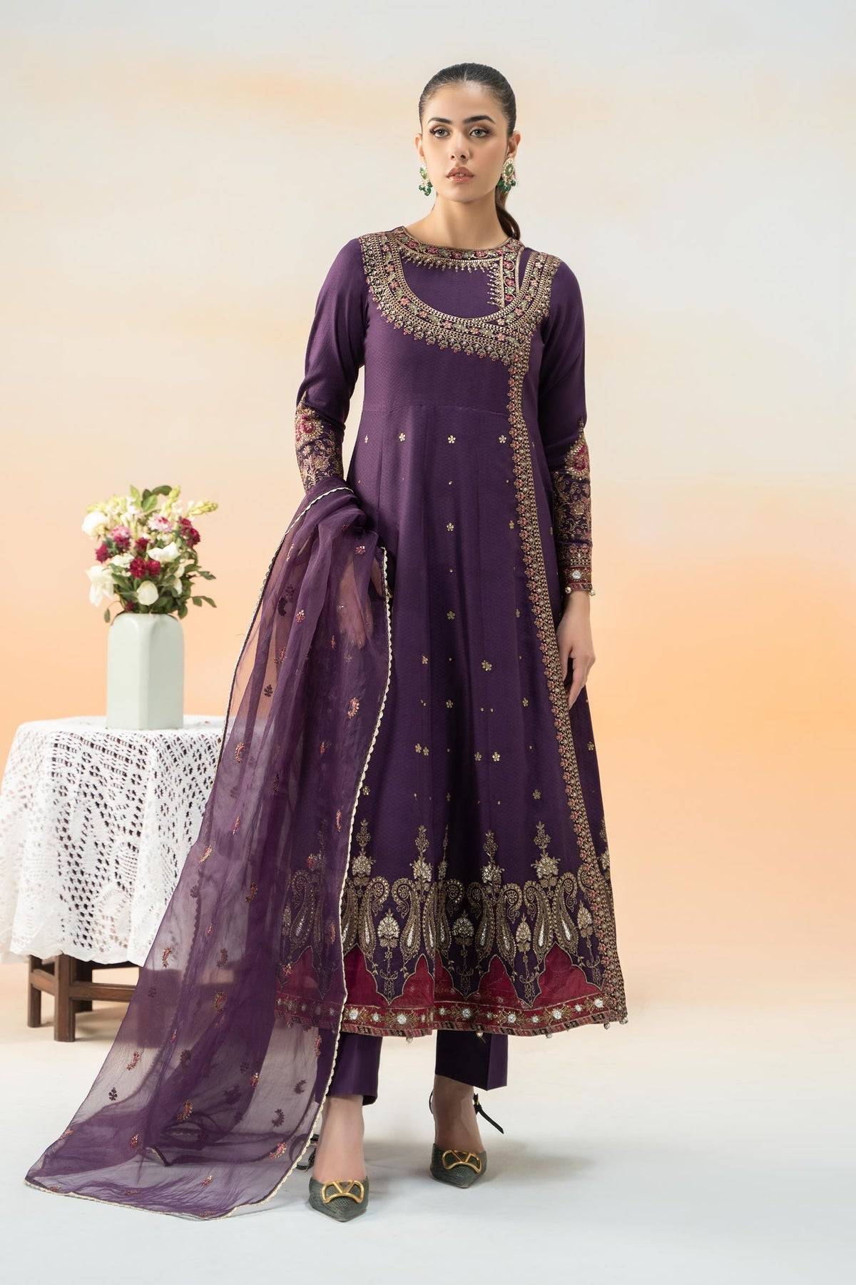 Maria B | Formal Wears | DW-EF25-40 by Maria Faisal - Registered Vendor of : Maria B - type : Ladies Clothes - 100% original wedding dresses