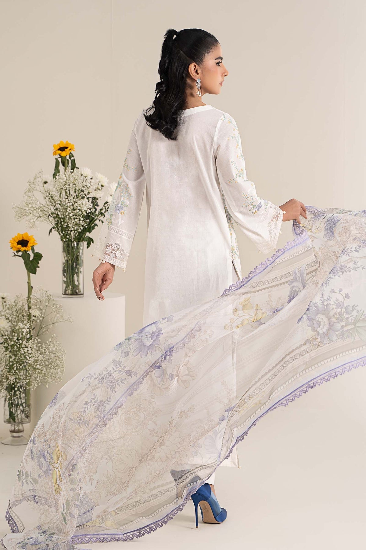 Maria B | Casual Pret 25 | DW-EF25-49 - Ladies Clothes 