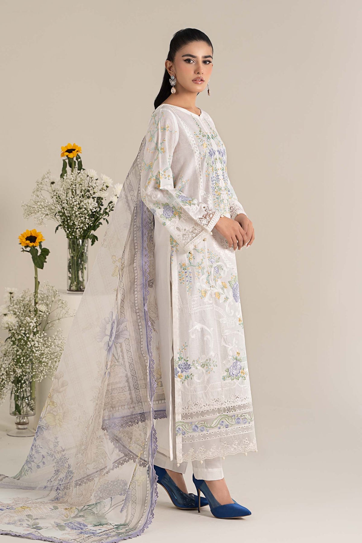 Maria B | Casual Pret 25 | DW-EF25-49 - Ladies Clothes 