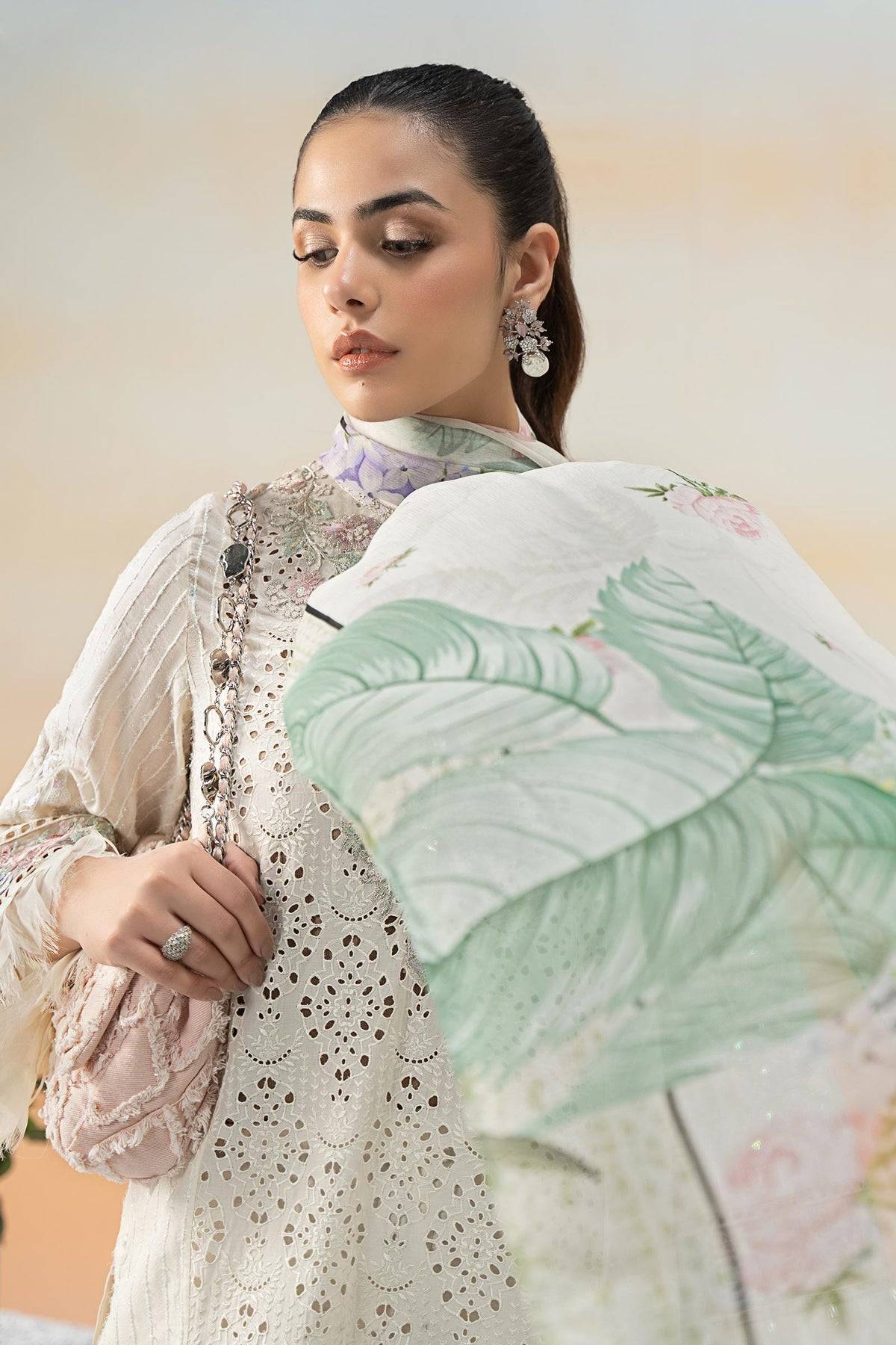 Maria B | Formal Wears | DW-EF25-66 by Maria Faisal - Registered Vendor of : Maria B - type : Ladies Clothes - 100% original wedding dresses