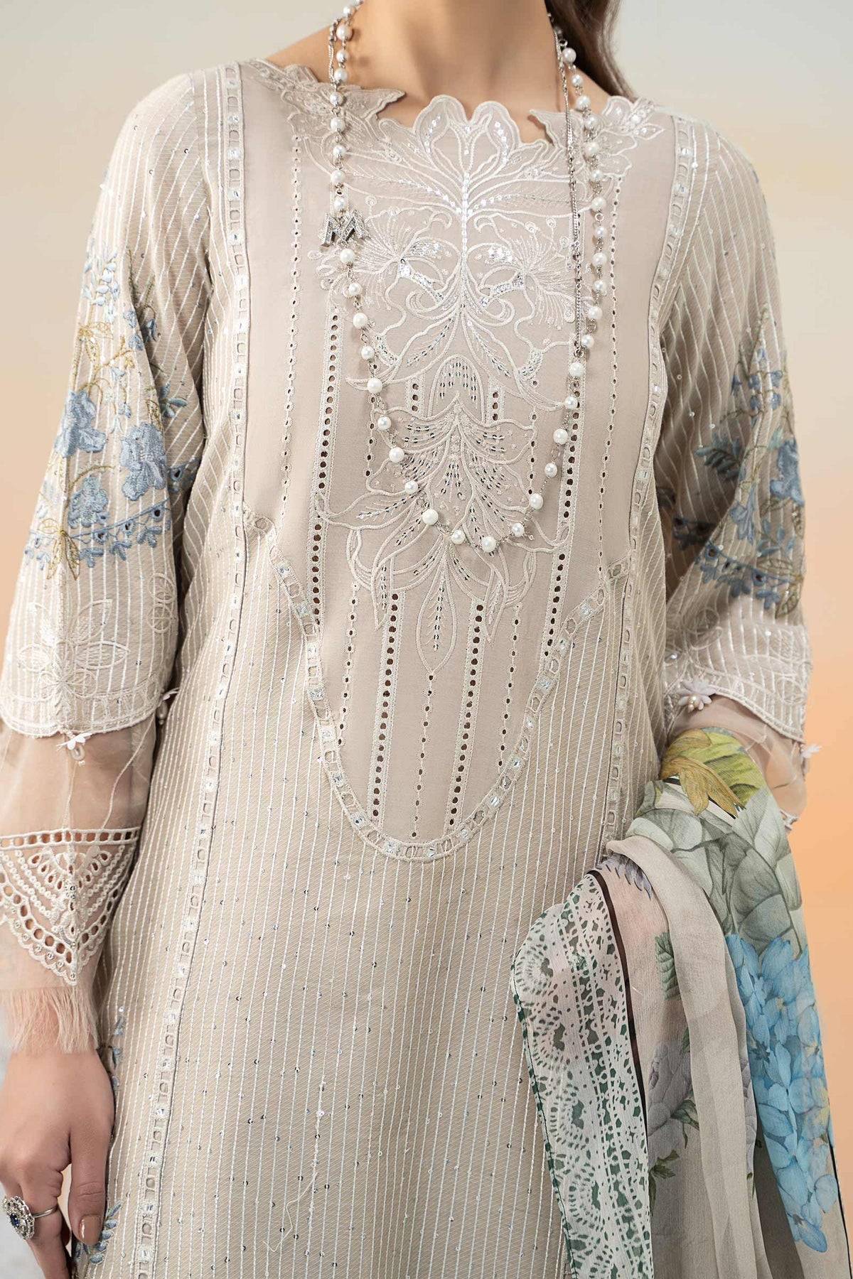 Maria B | Formal Wears | DW-EF25-67 by Maria Faisal - Registered Vendor of : Maria B - type : Ladies Clothes - 100% original wedding dresses