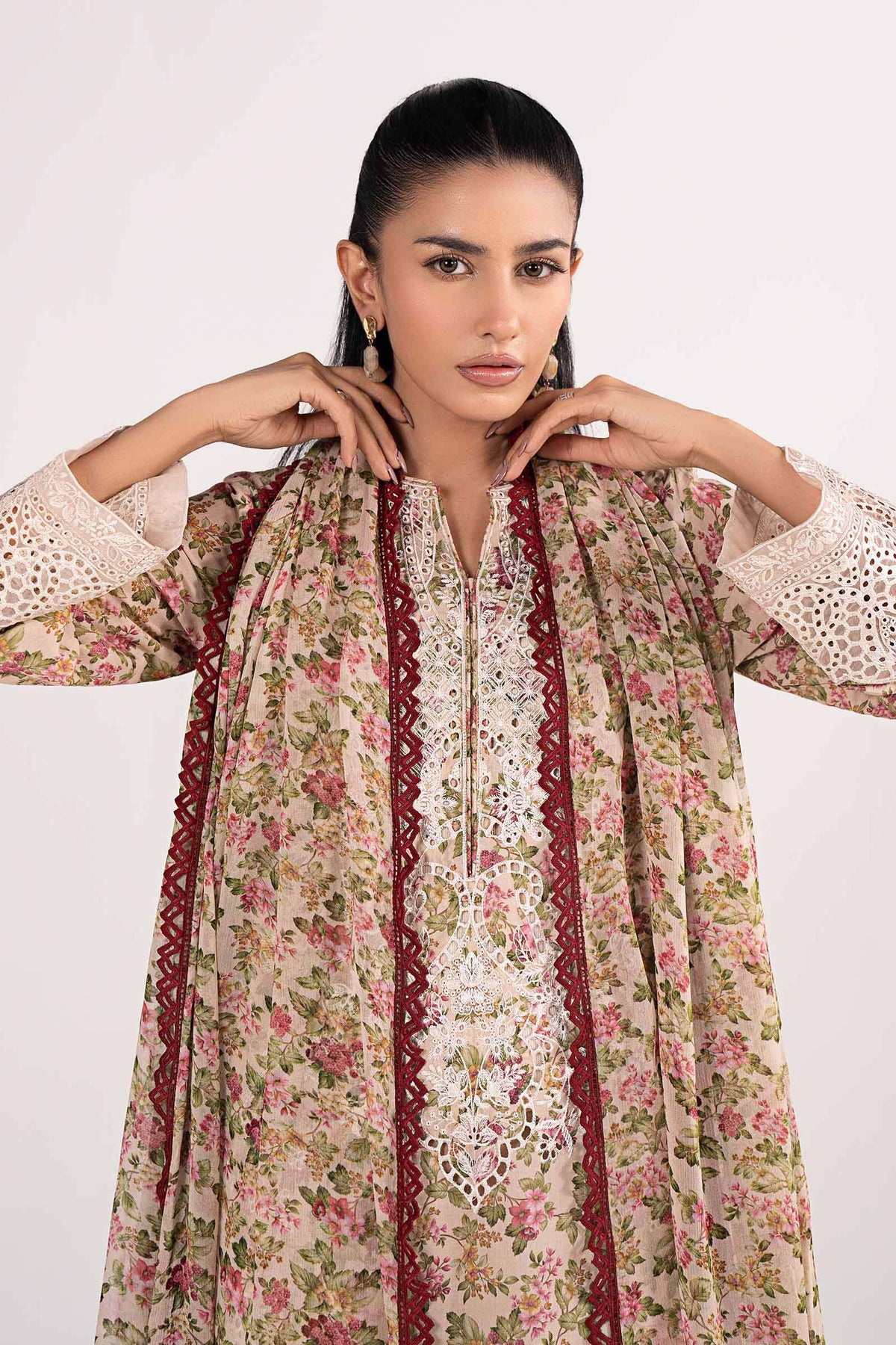 Maria B | Eid Collection Pret | DW-EF26-140 - Dress - available at Maria Faisal in UK and USA.
