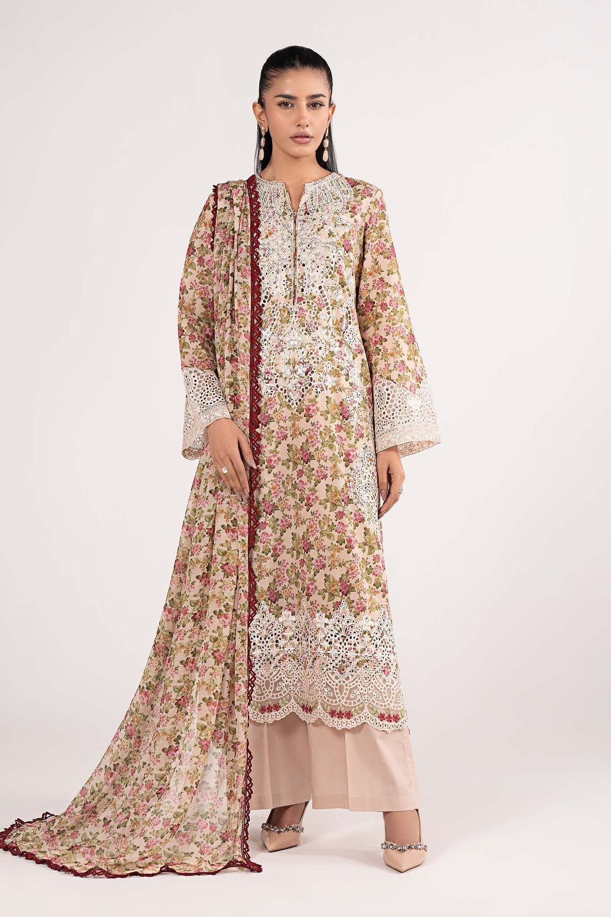 Maria B | Eid Collection Pret | DW-EF26-140 - Dress - available at Maria Faisal in UK and USA.