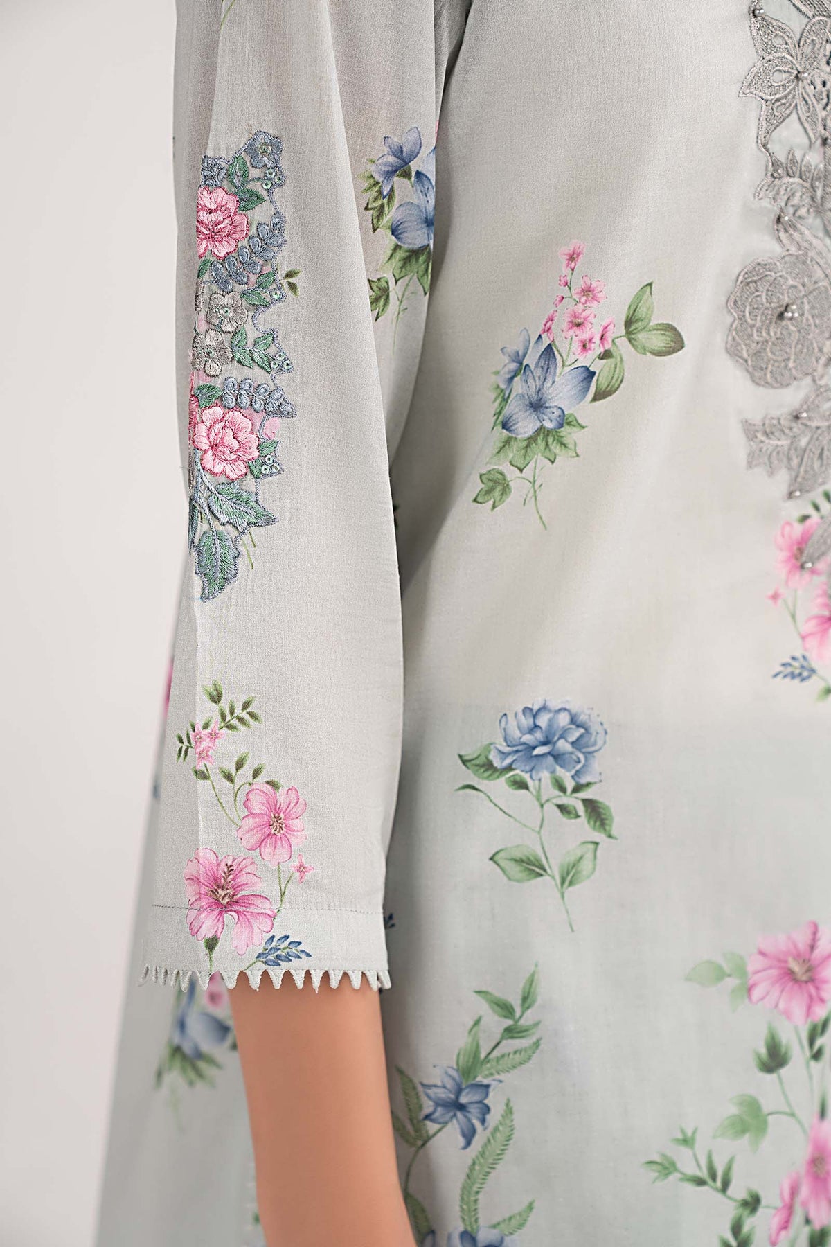Maria B | Eid Collection 2026 | Dw-Ef26-35 Ferozi - Luxury Dress - available at Maria Faisal in UK and USA.